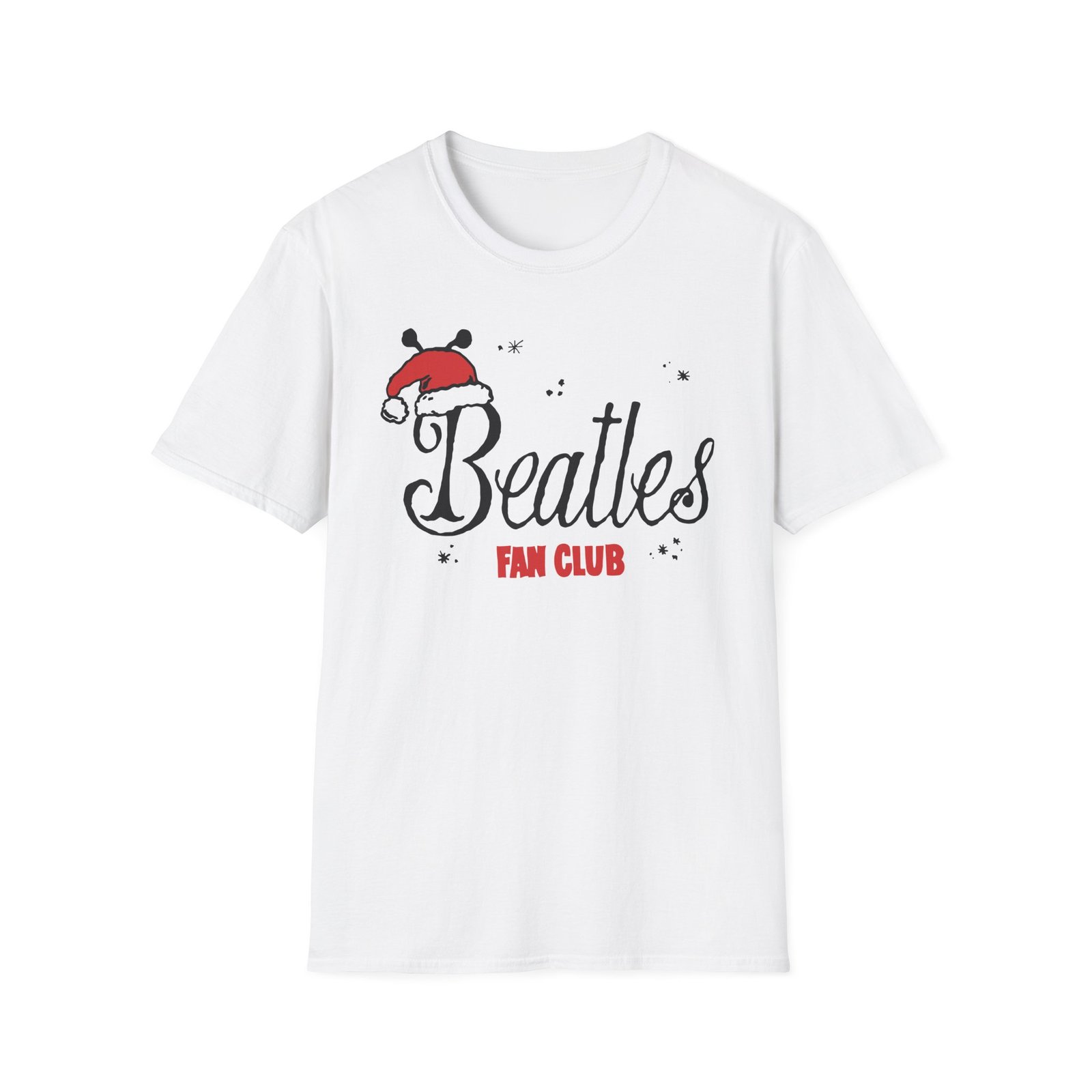 The Beatles Holiday Fan Club Unisex Softstyle T-Shirt