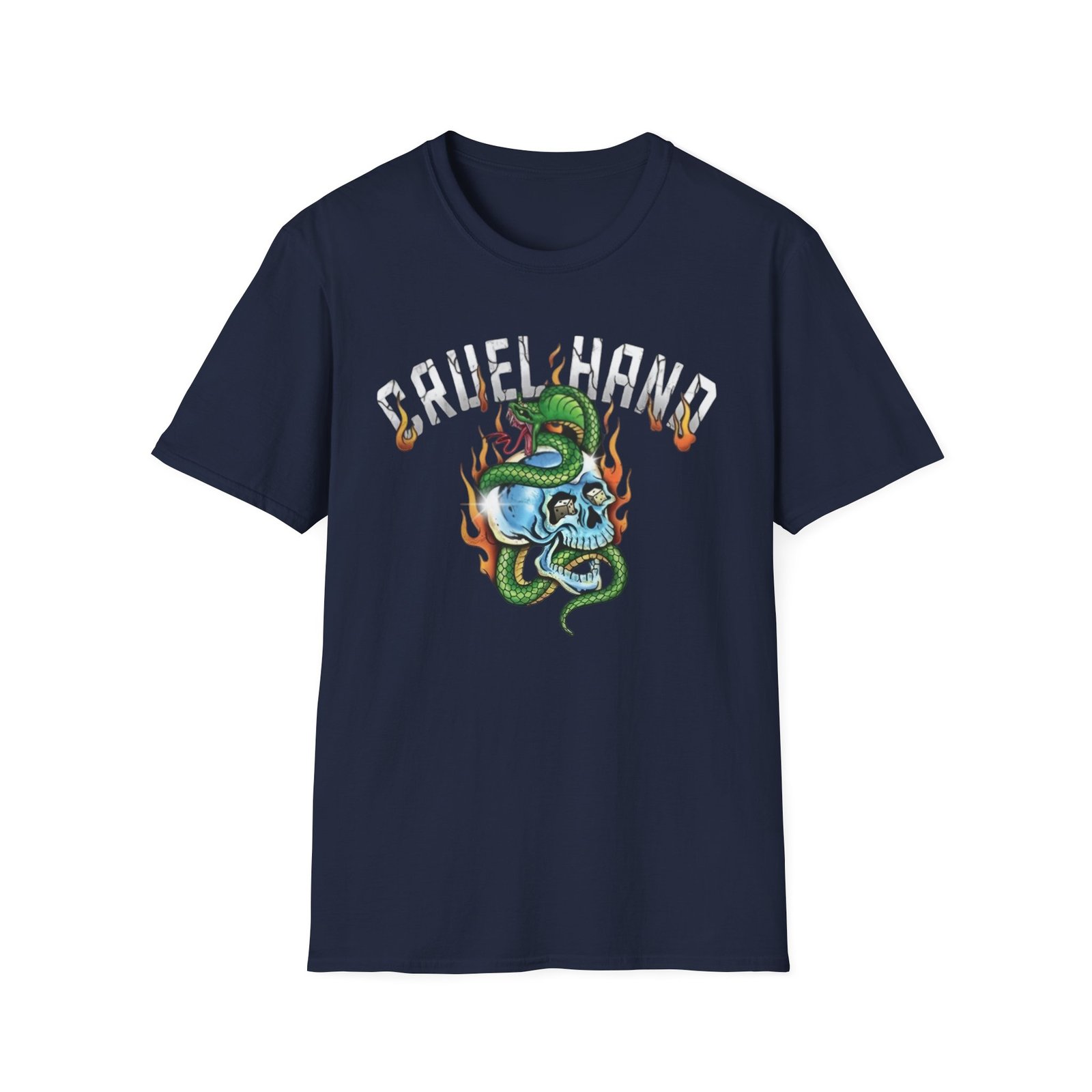 Cruel Hand Cobra Color unisex softstyle t-shirt