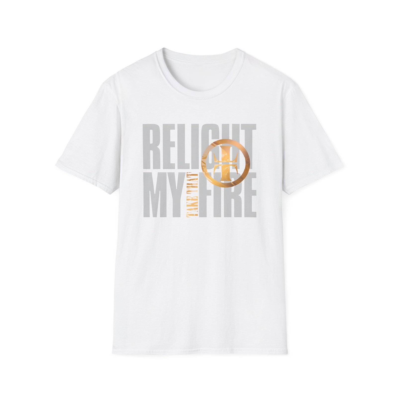 Take That Relight My Fire Anniversary Unisex Softstyle T-Shirt
