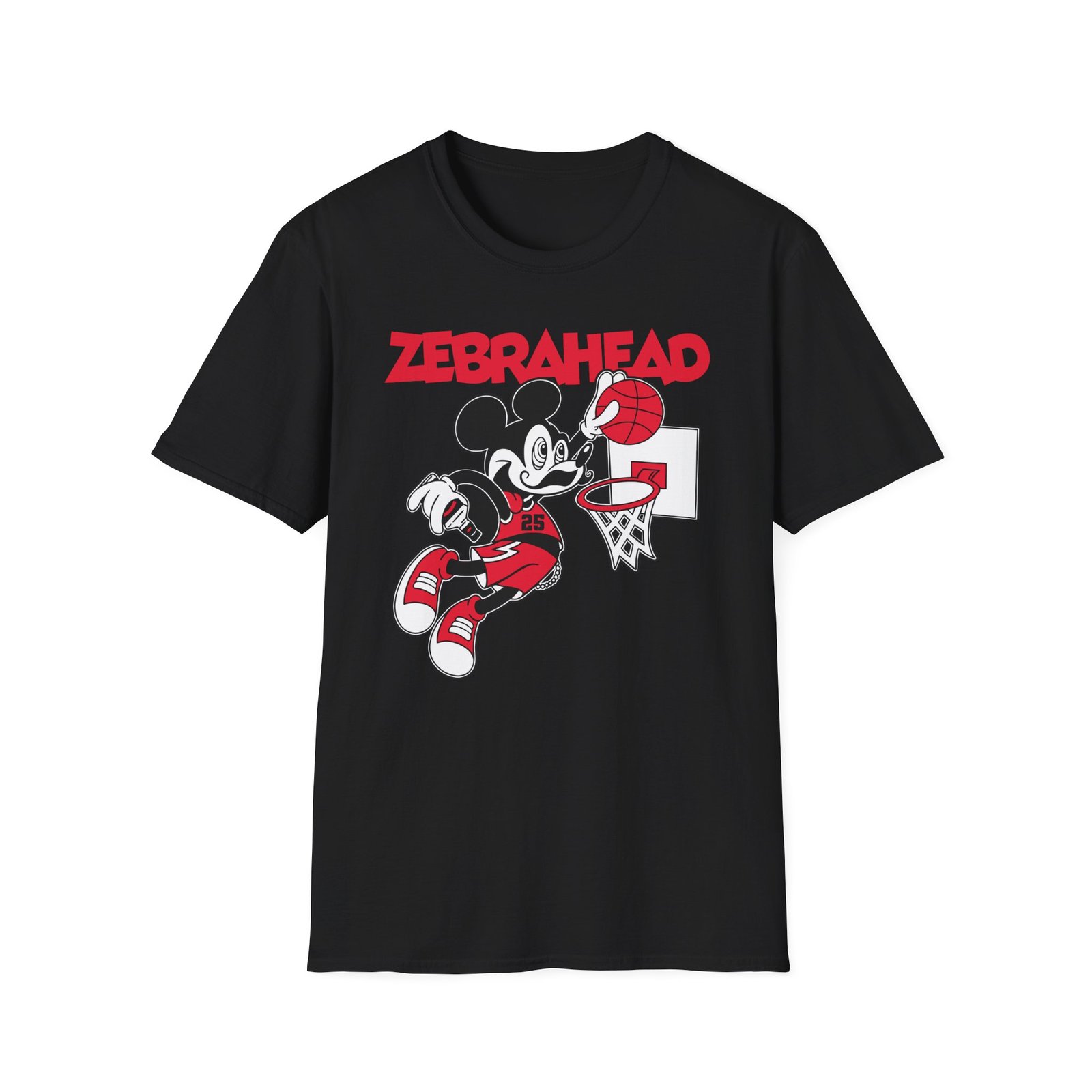 Zebrahead Mickey Unisex Softstyle T-Shirt