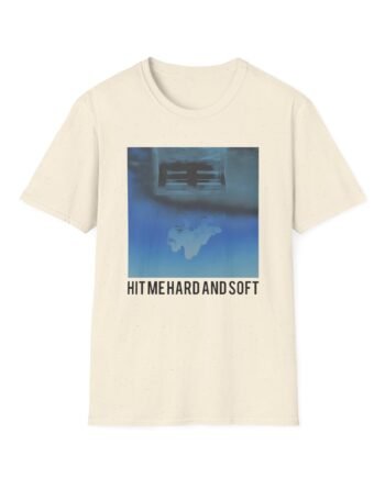BE Hit Me Hard and Soft Cover Unisex Softstyle T-Shirt