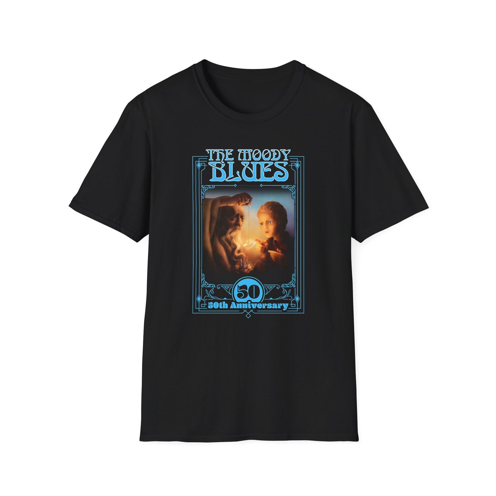 The Moody Blues Every Good Boy Deserves Favour" 50th Anniversary Unisex Softstyle T-Shirt