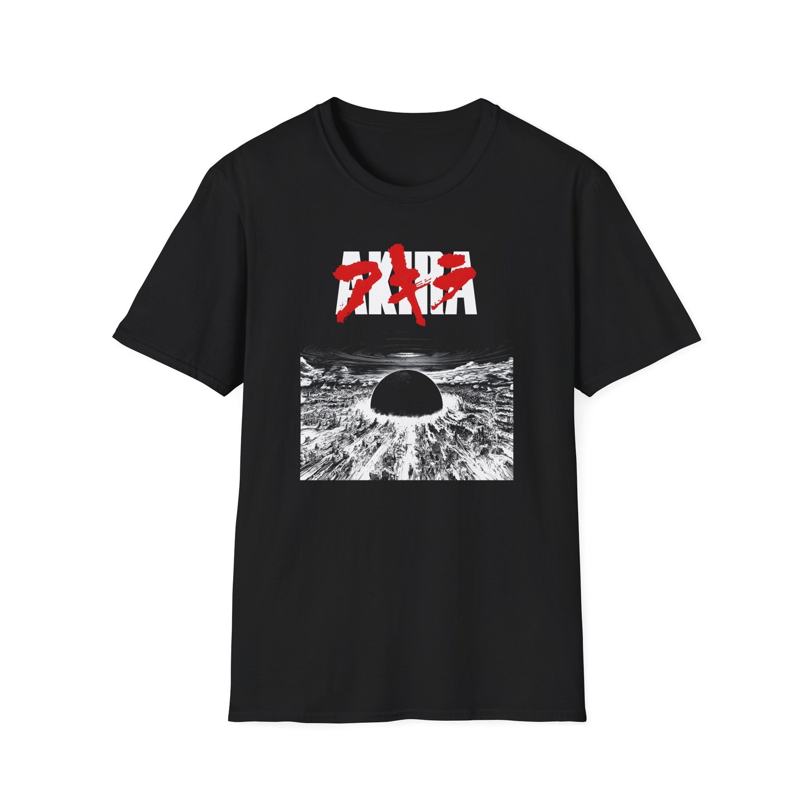 Akira 1989 Anime Movie Unisex Softstyle T-Shirt