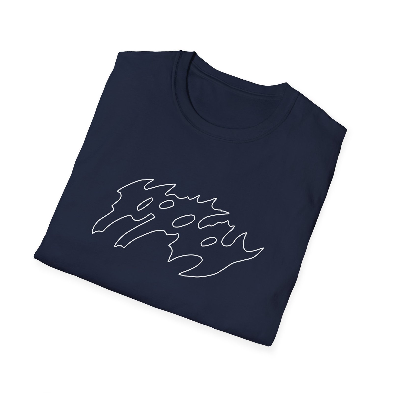 Poppy Negative Spaces Unisex Softstyle T-Shirt