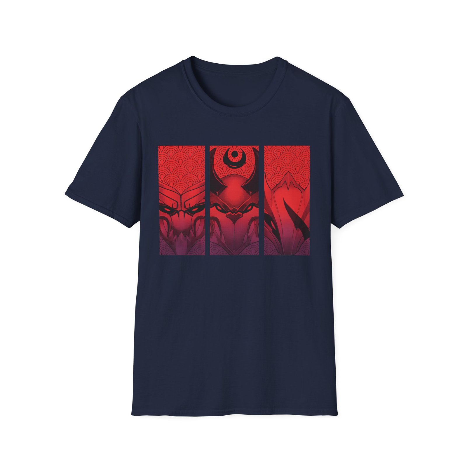 League Of Legends Blood Moon Masks Unisex Softstyle T-Shirt