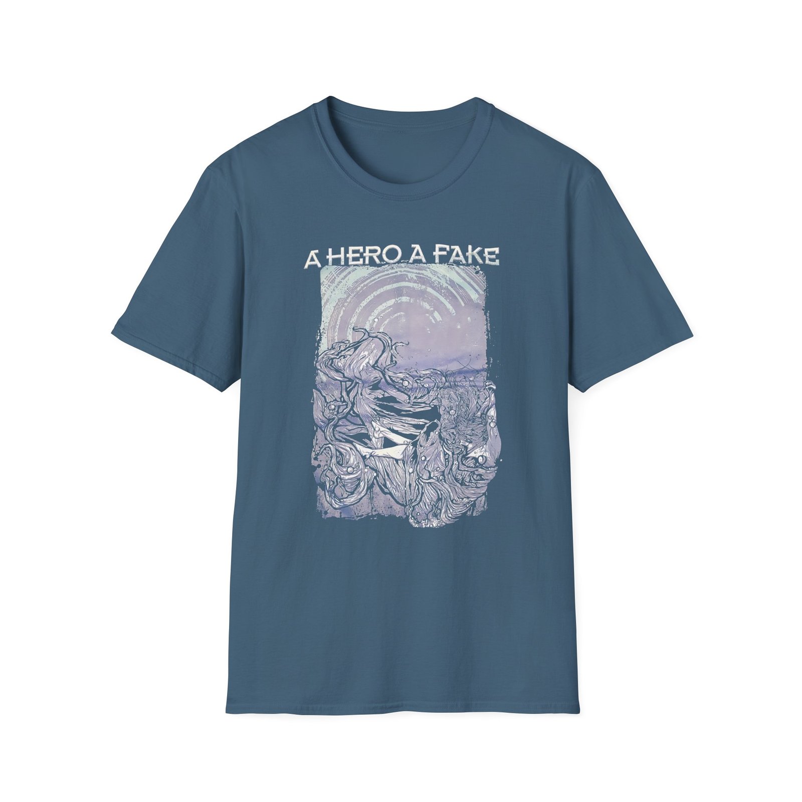 A Hero a Fake Unisex Softstyle T-Shirt
