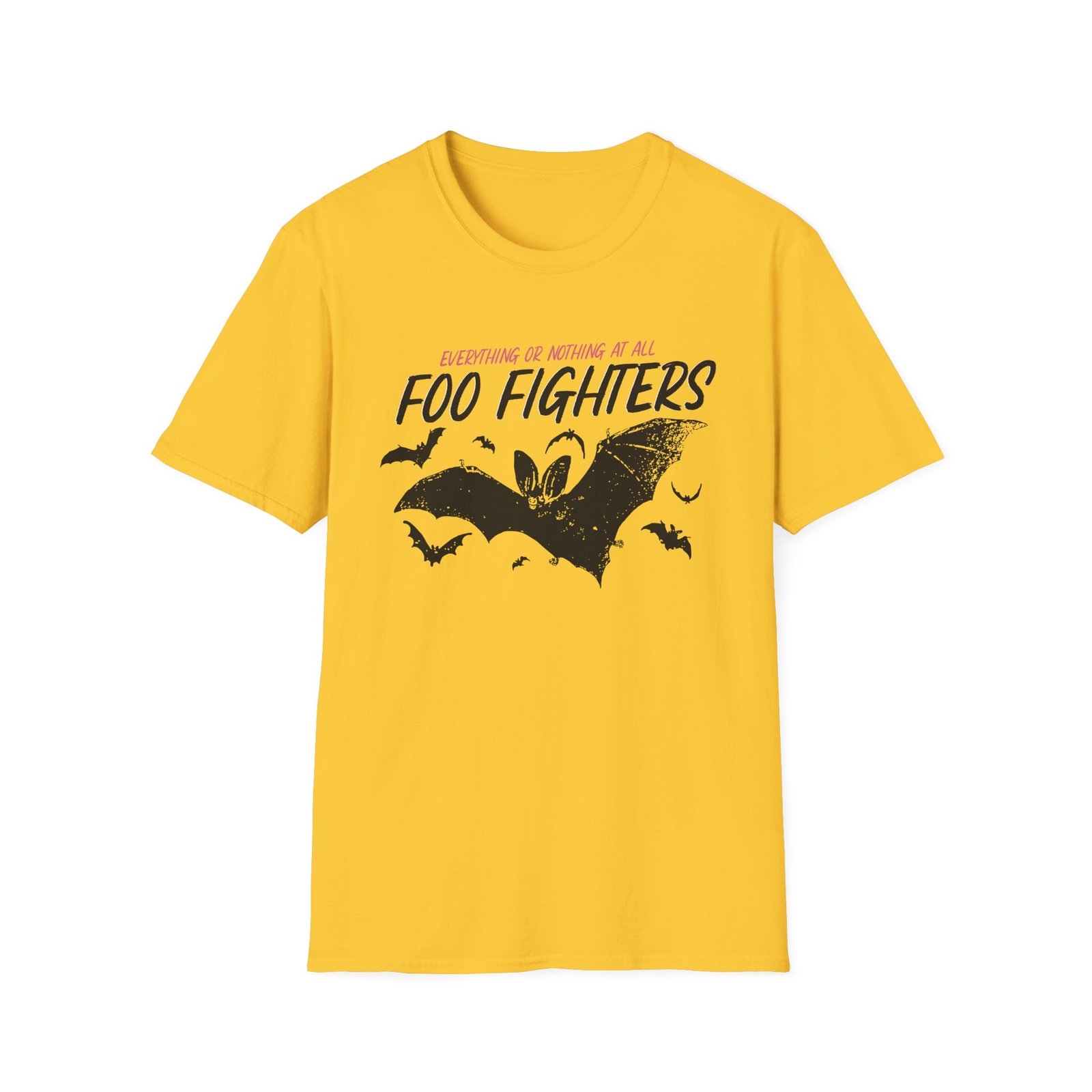Foo Fighters Bat Unisex Softstyle T-Shirt