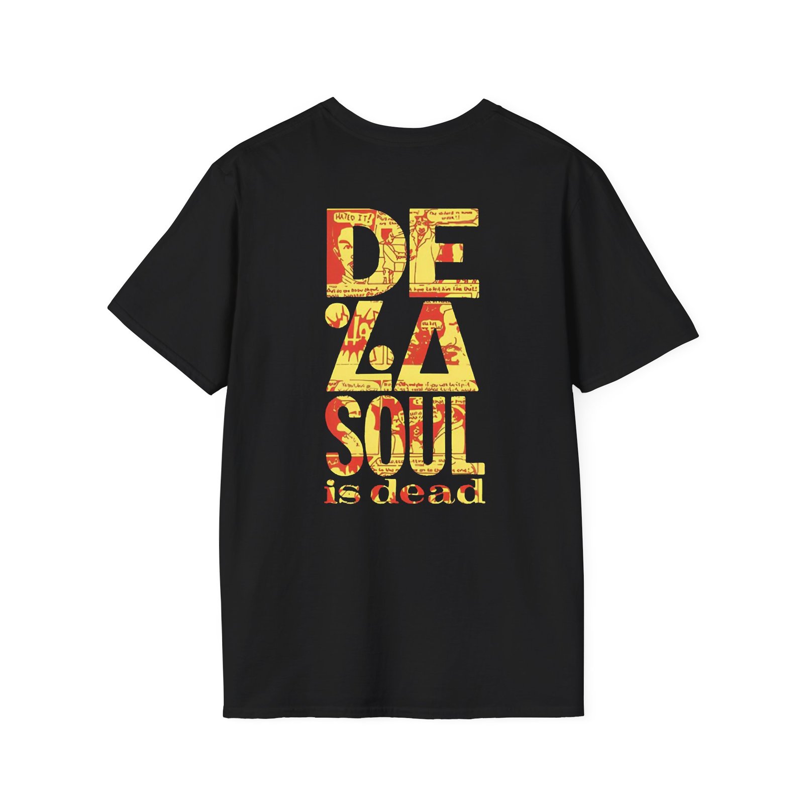 De La Soul Is Dead Collage Unisex Softstyle T-Shirt