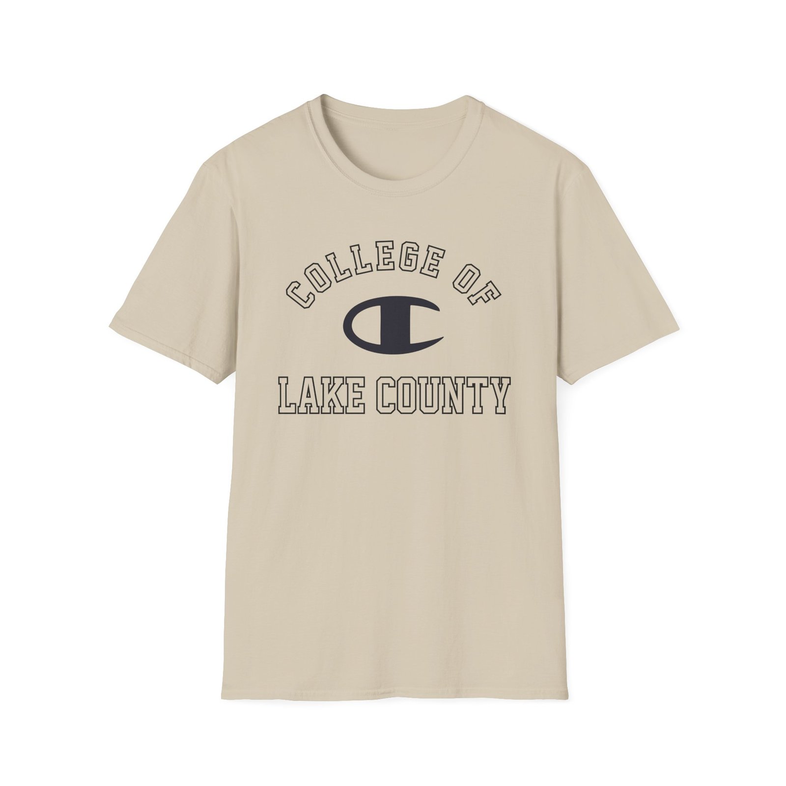 College Lake County Champion Unisex Softstyle T-Shirt