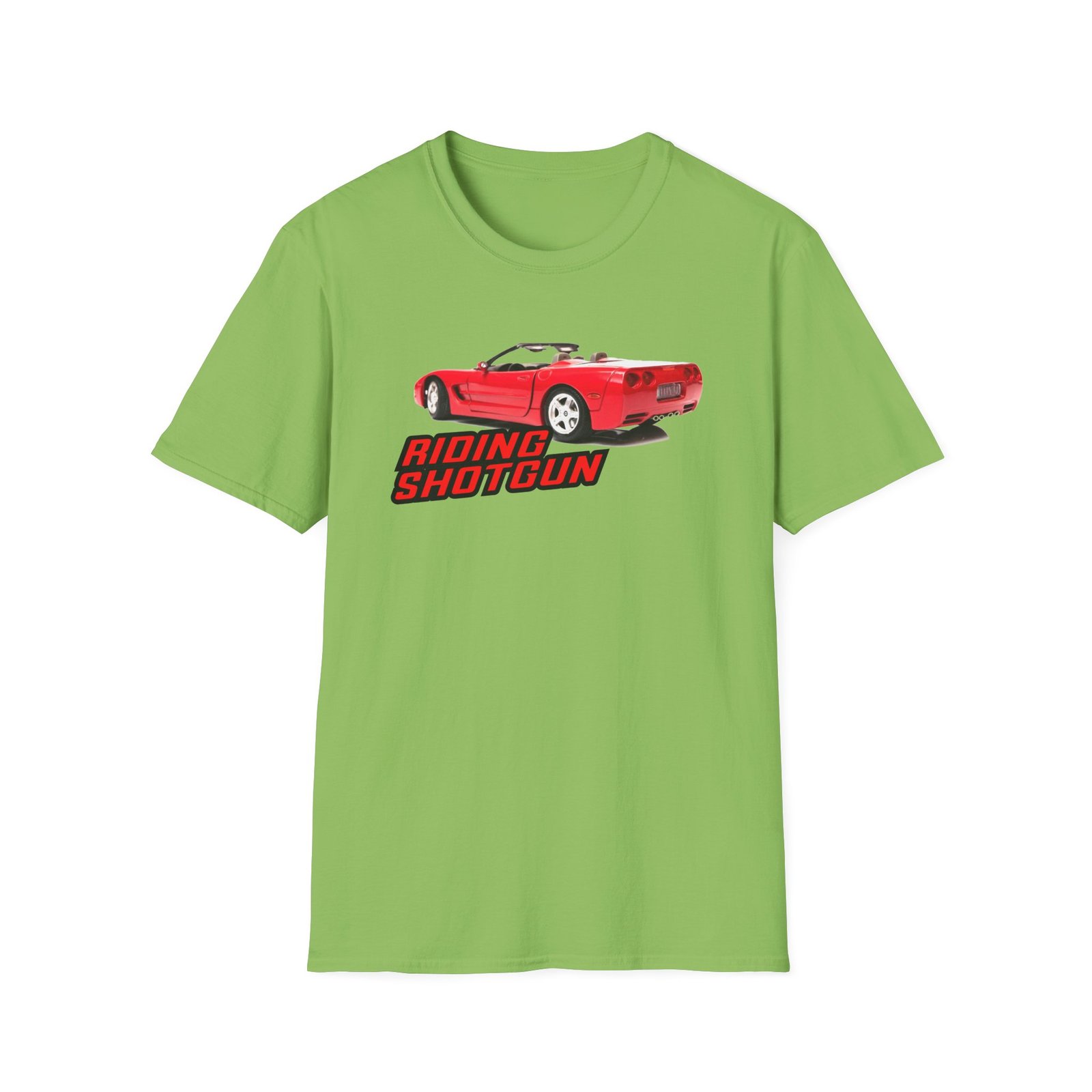 Fletcher Riding Shotgun Unisex Softstyle T-Shirt