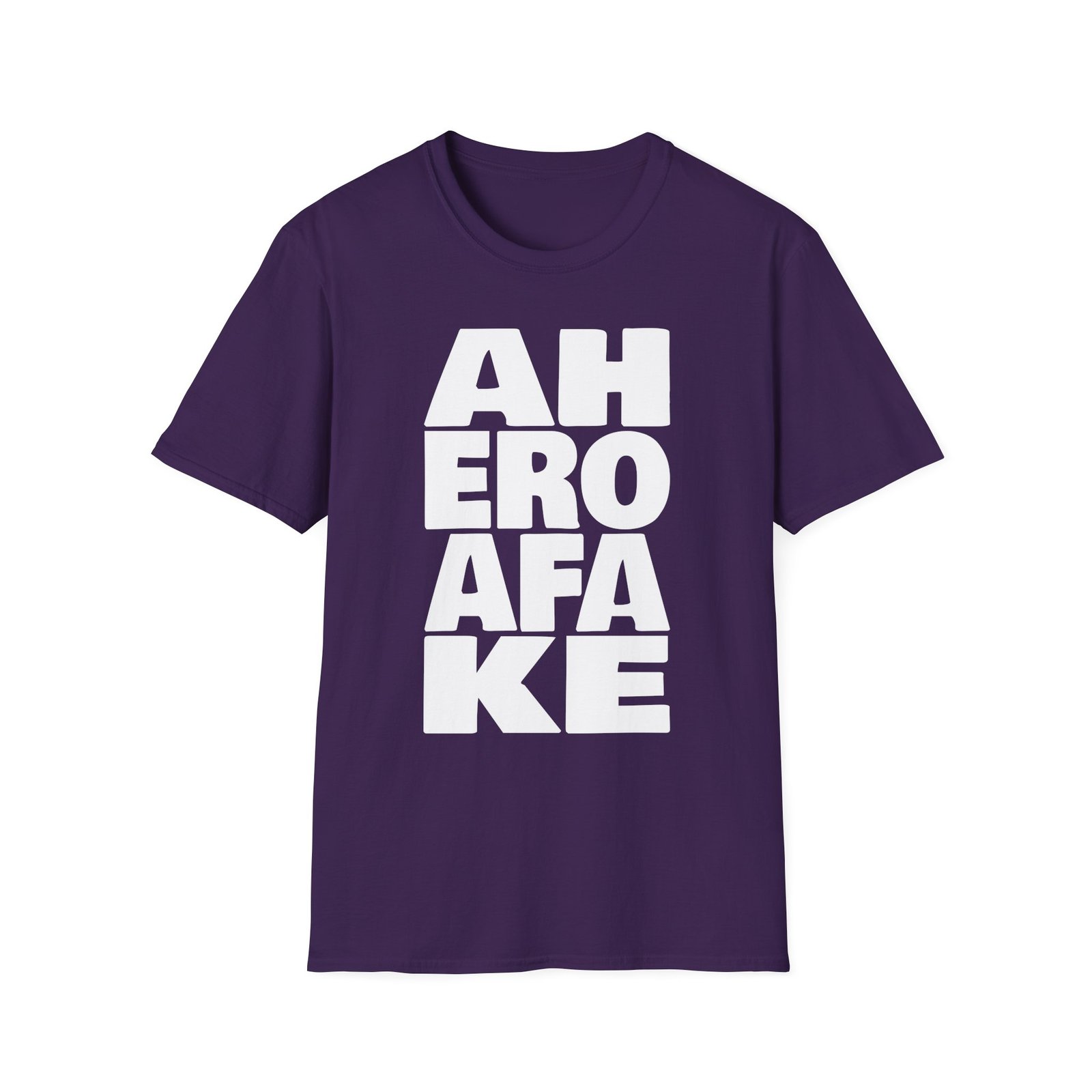 A Hero a Fake Unisex Softstyle T-Shirt