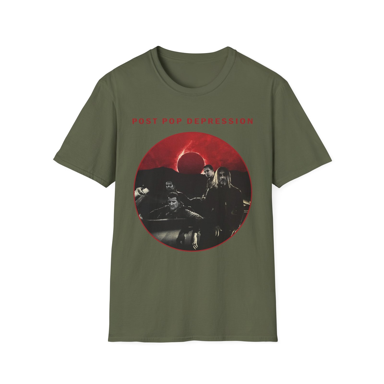 Queens of the Stone Age Eclipse Unisex Softstyle T-Shirt