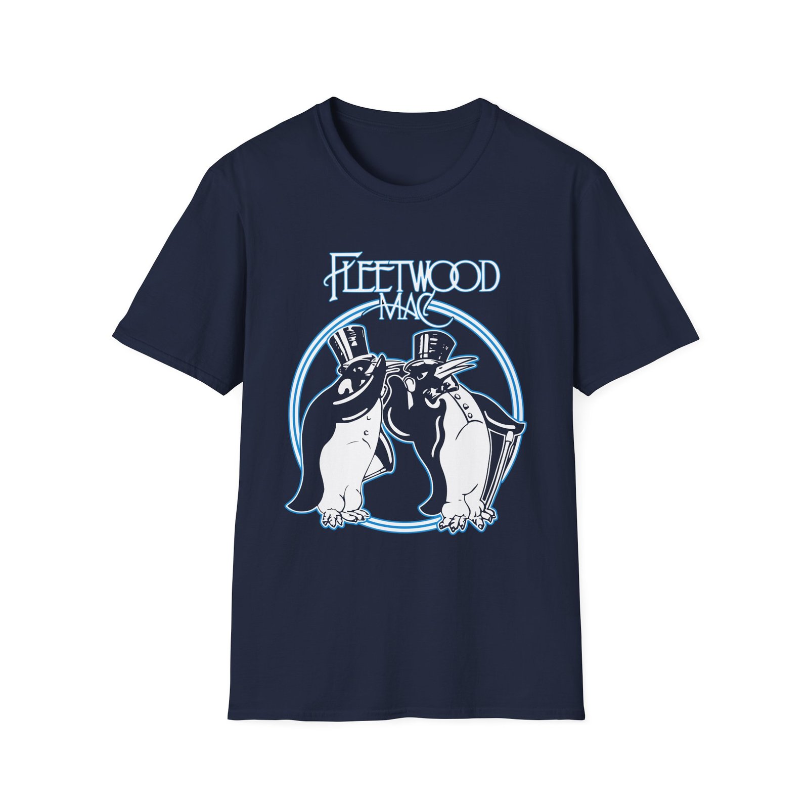Fleetwood Mac Penguin unisex softstyle t-shirt