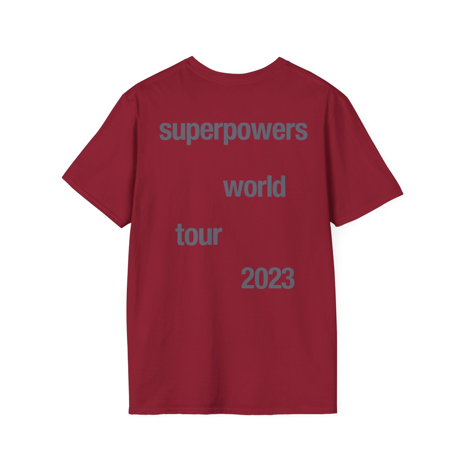 Daniel Caesar Superpowers World Tour Unisex Softstyle T-Shirt
