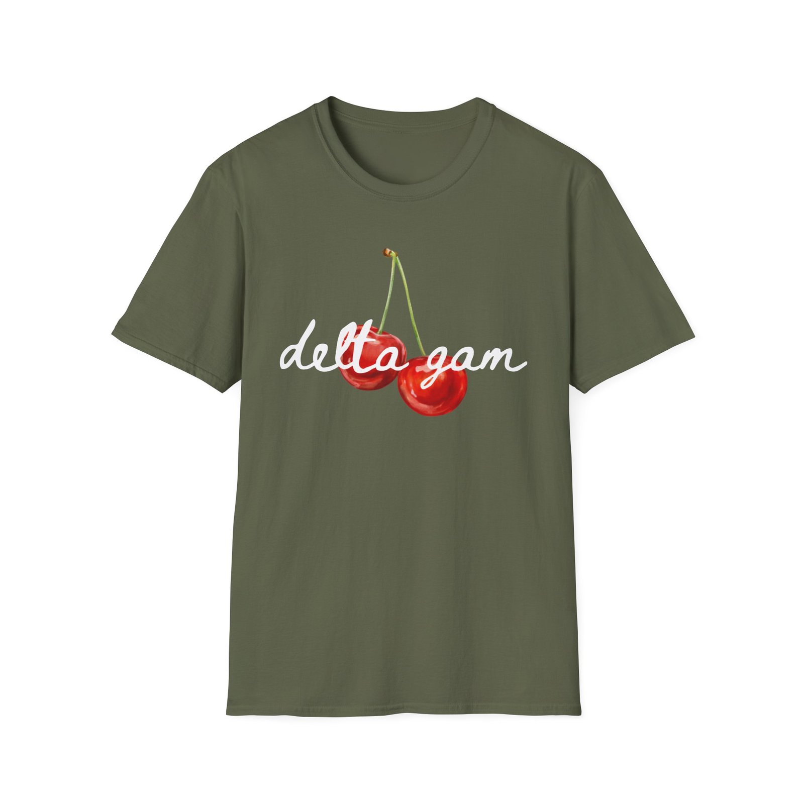 Delta Gamma Cherry Unisex Softstyle T-Shirt