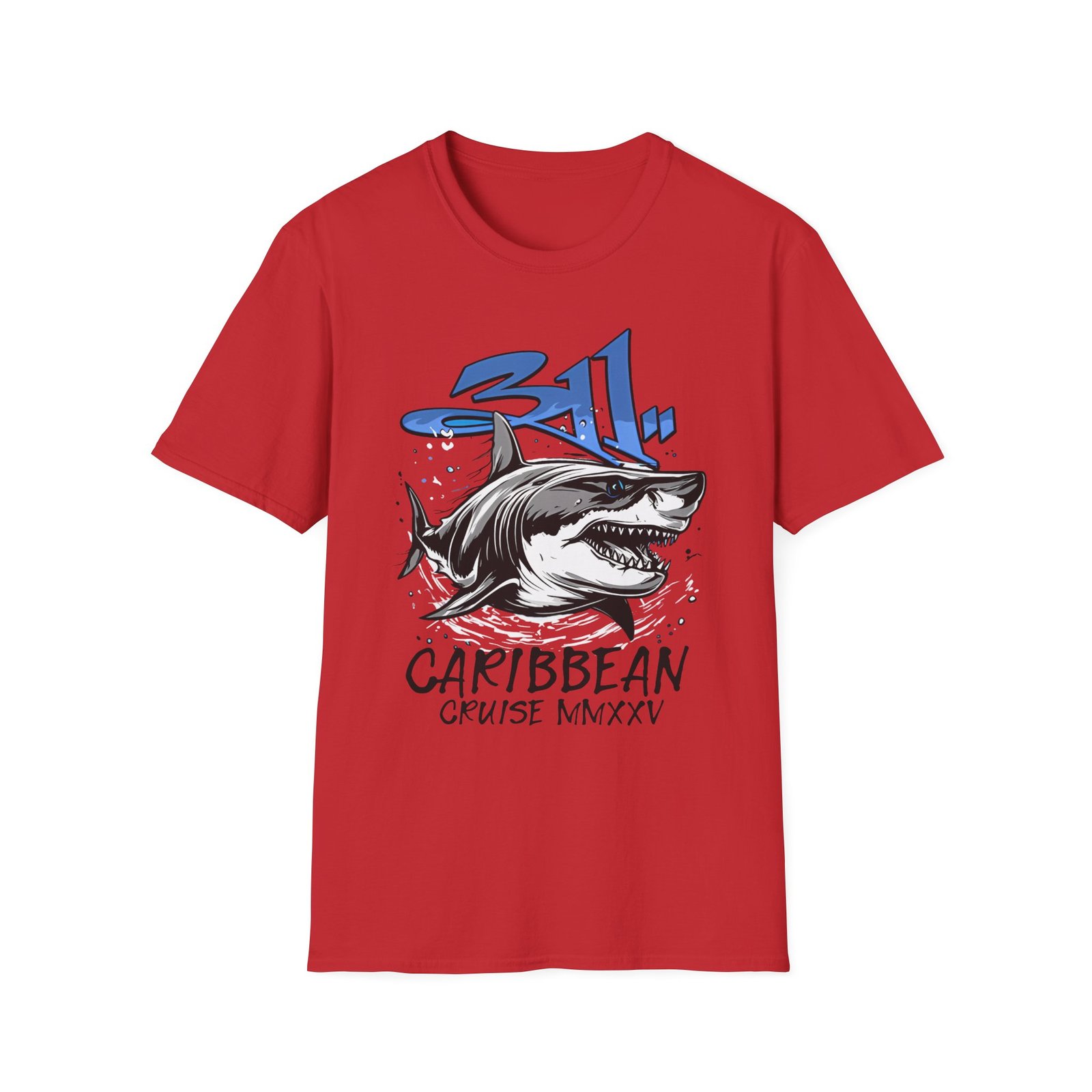 311 Caribbean Cruise 2025 Unisex Softstyle T-Shirt