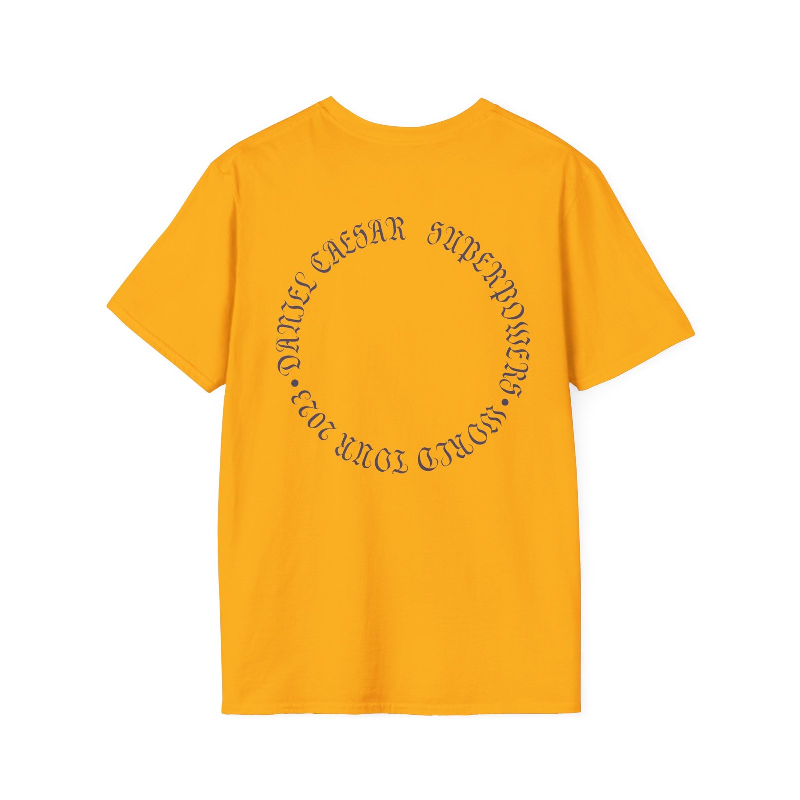 Daniel Caesar Superpowers World Tour Unisex Softstyle T-Shirt