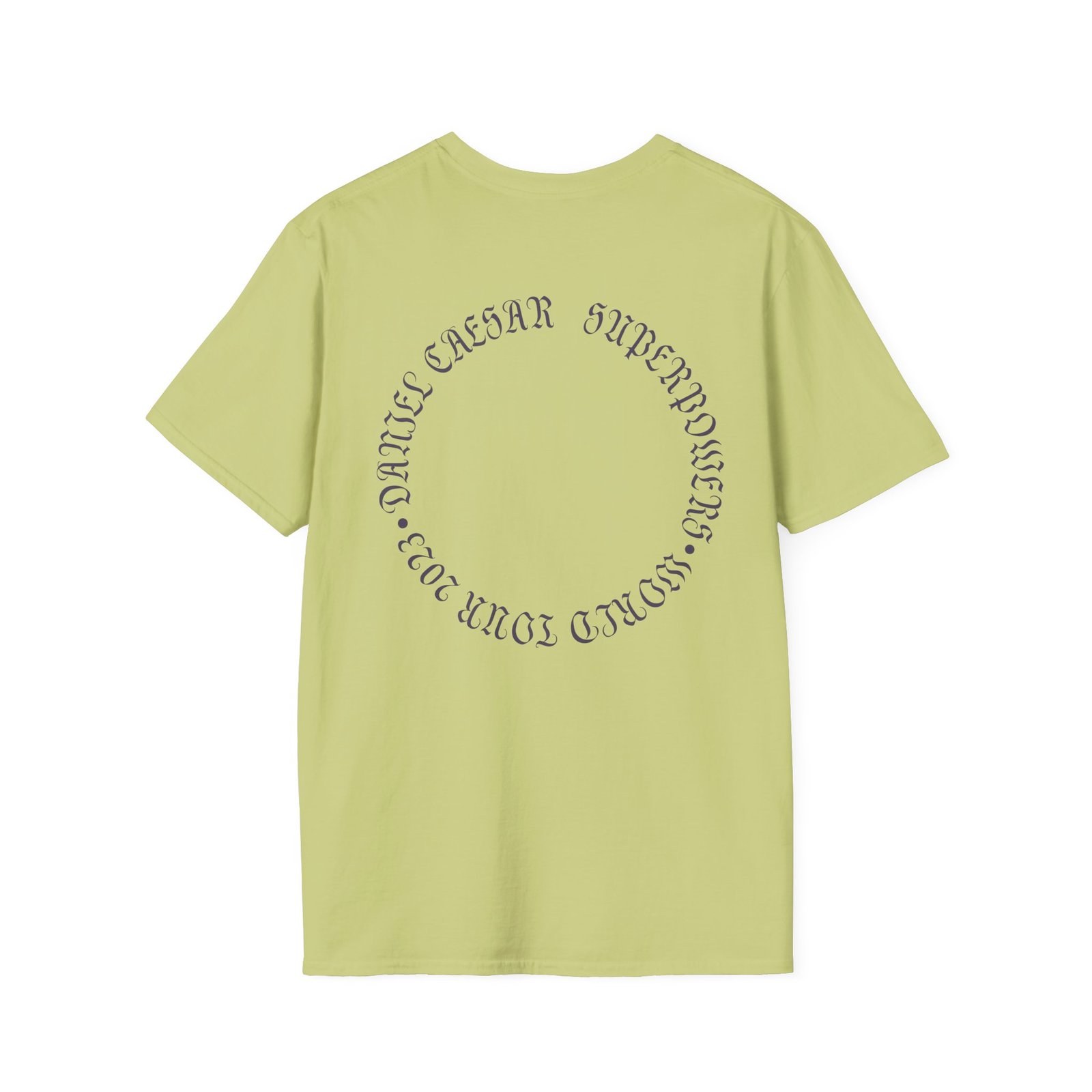 Daniel Caesar Superpowers World Tour Unisex Softstyle T-Shirt