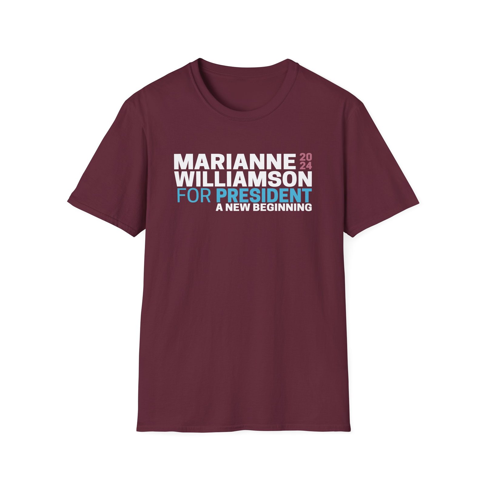 Marianne Williamson for President 2024 Unisex Softstyle T-Shirt