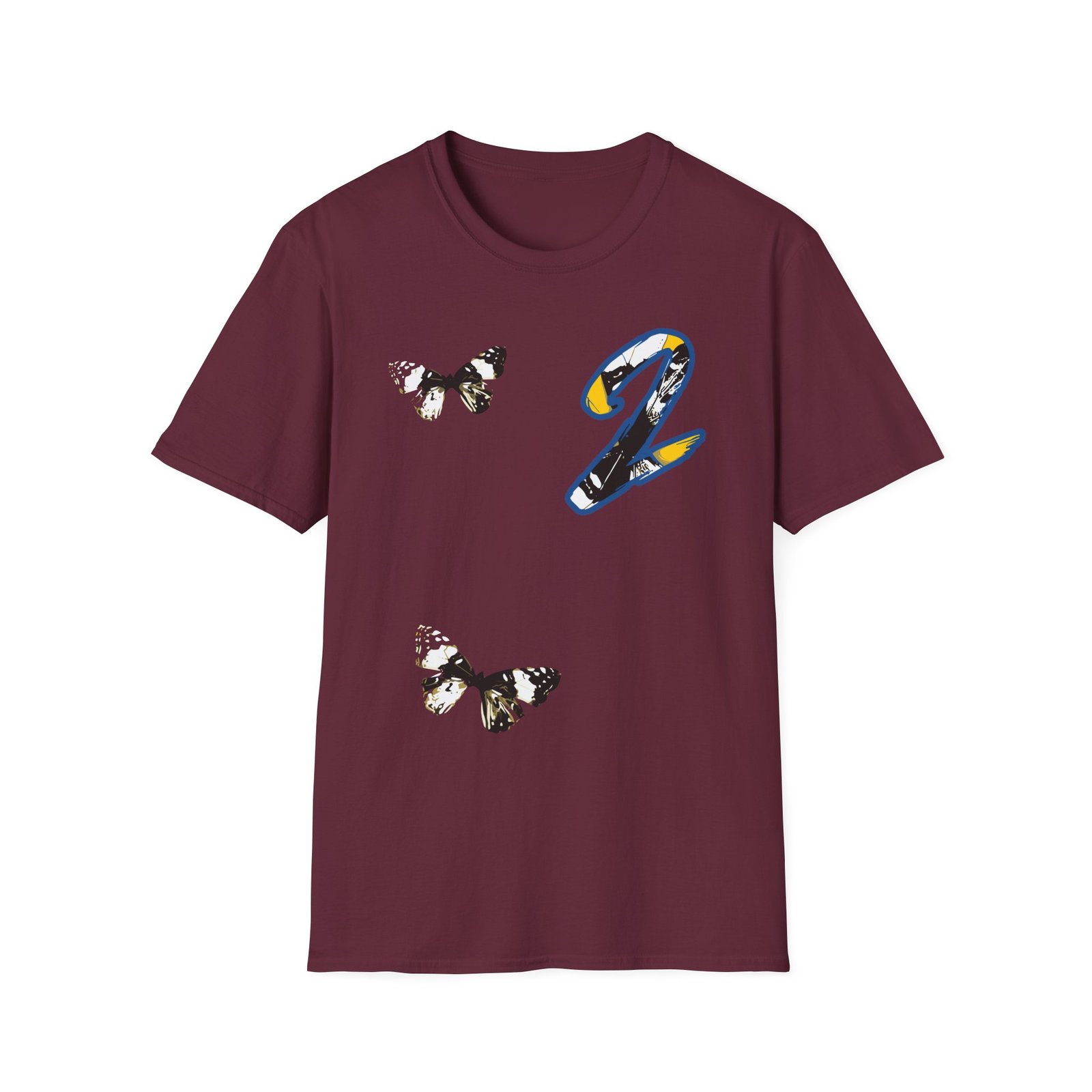 Joyner Lucas Multi Butterfly Unisex Softstyle T-Shirt