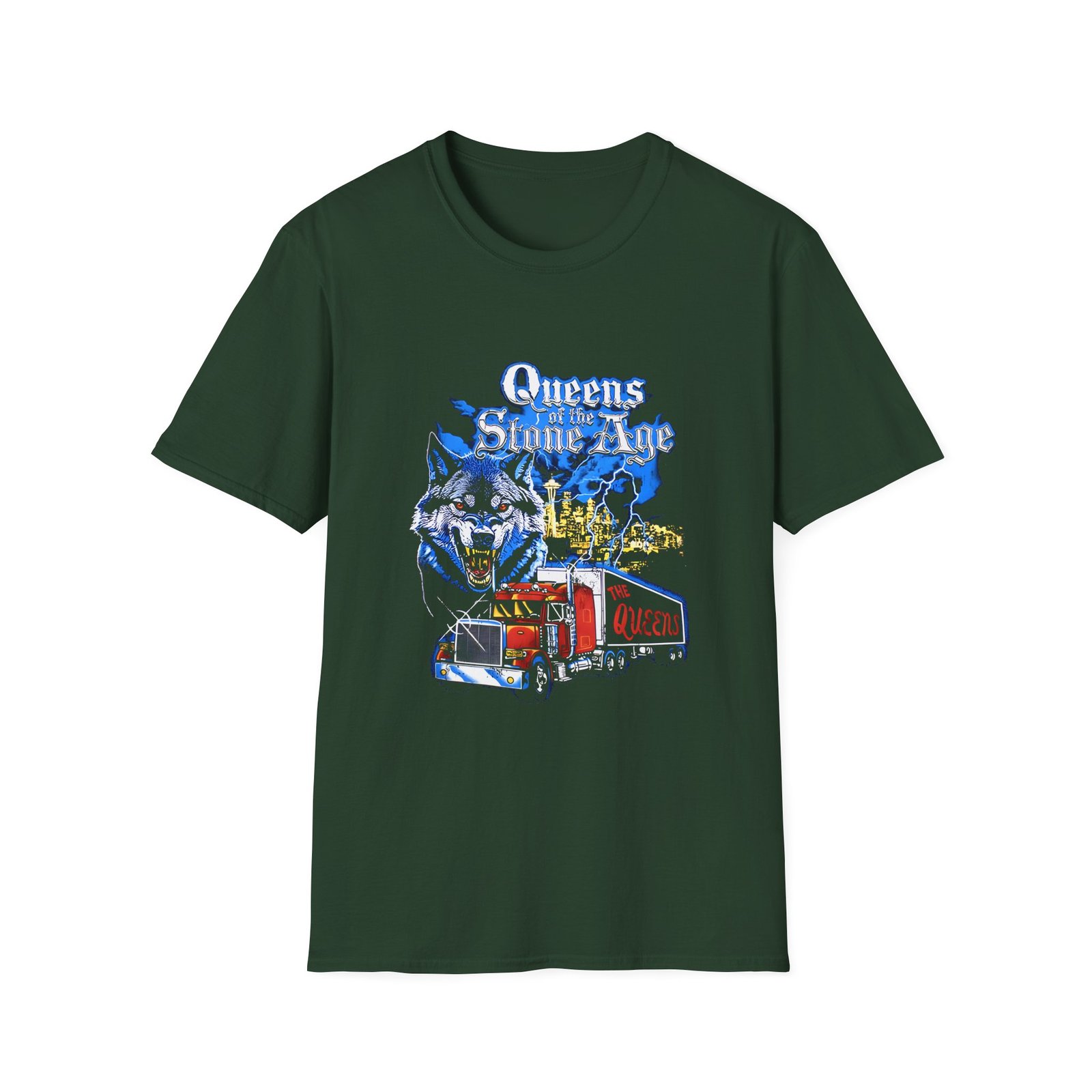 Queens of the Stone Age Truck Unisex Softstyle T-Shirt
