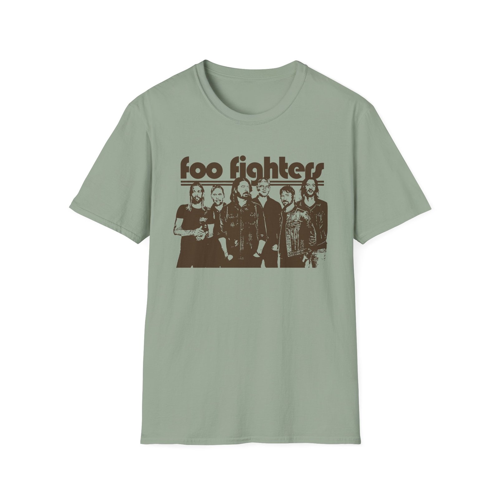 Foo Fighters Retro Vibes Unisex Softstyle T-Shirt