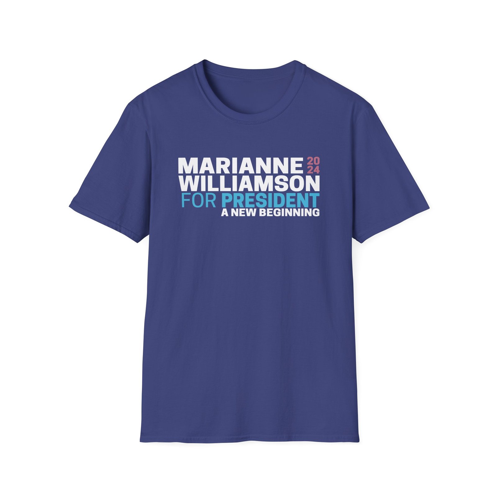 Marianne Williamson for President 2024 Unisex Softstyle T-Shirt