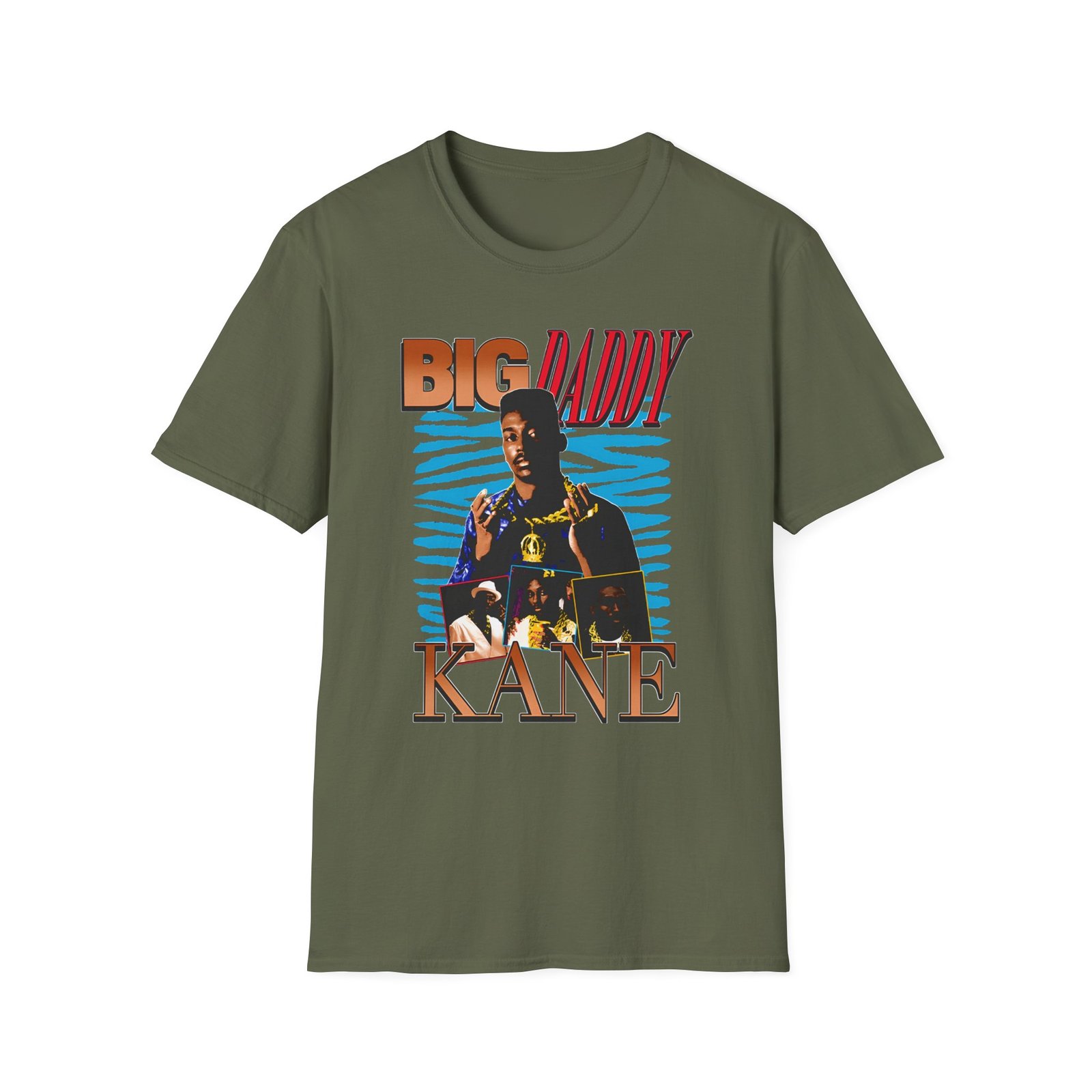 Big Daddy Kane The Crown Unisex Softstyle T-Shirt