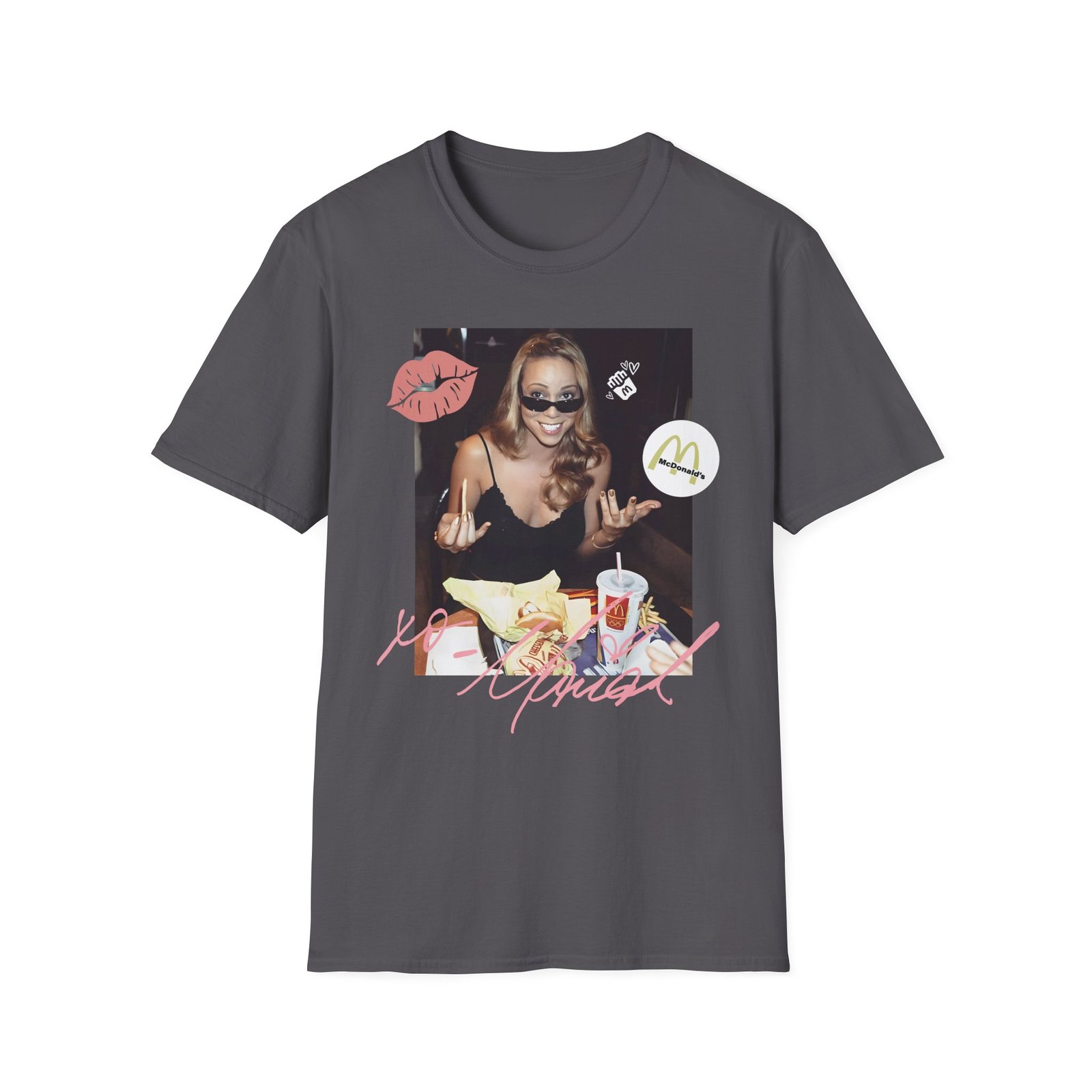 Mariah Carey Mcdonalds Unisex Softstyle T-Shirt
