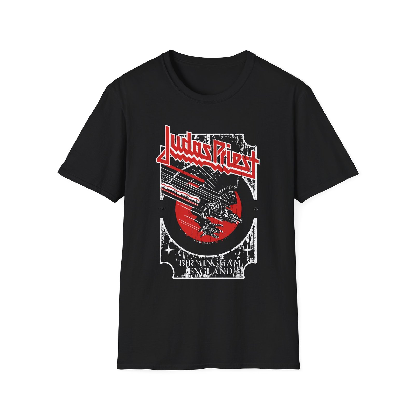 Judas Priest Screaming for Vengeance Birmingham Unisex Softstyle T-Shirt