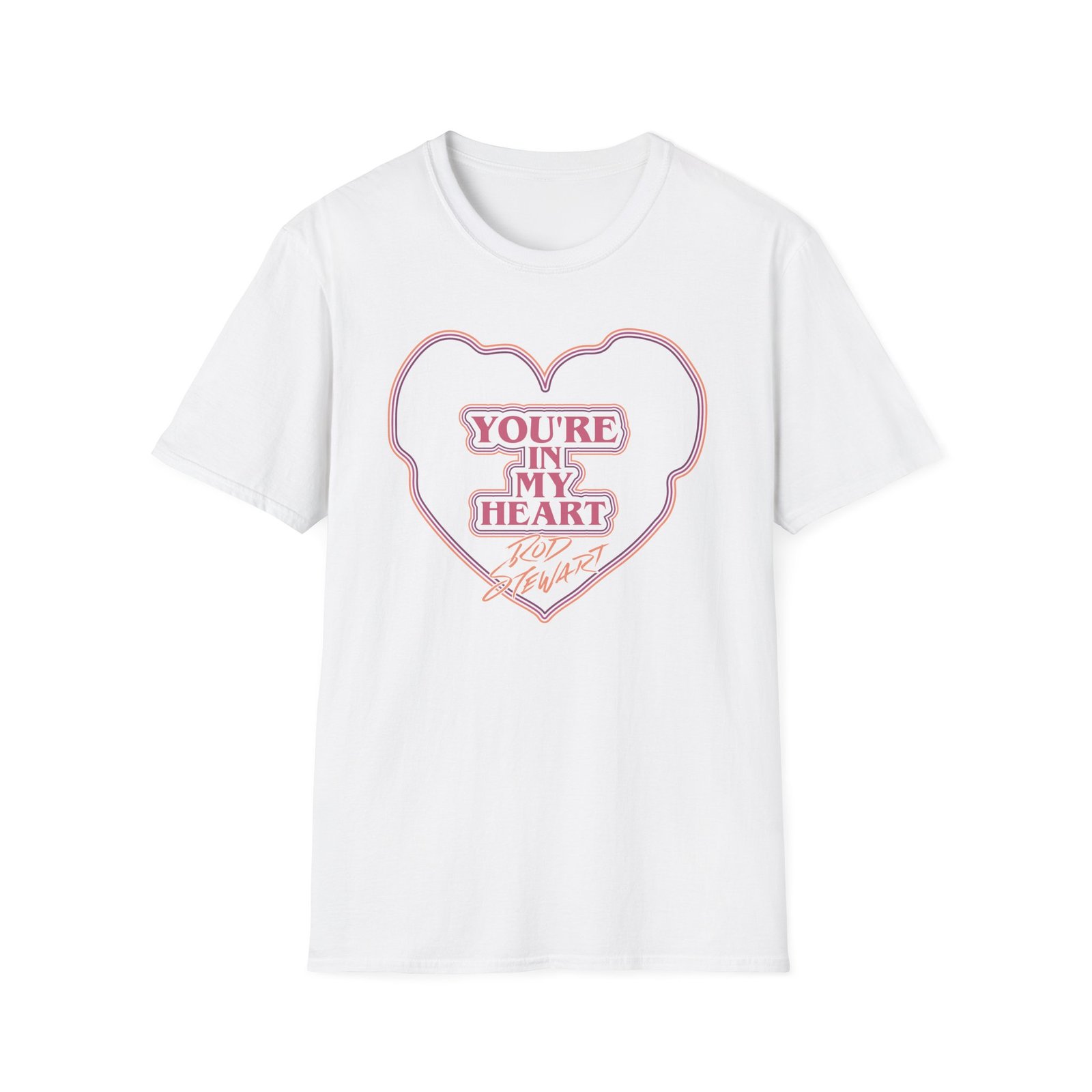 R S You're in My Heart Unisex Softstyle T-Shirt