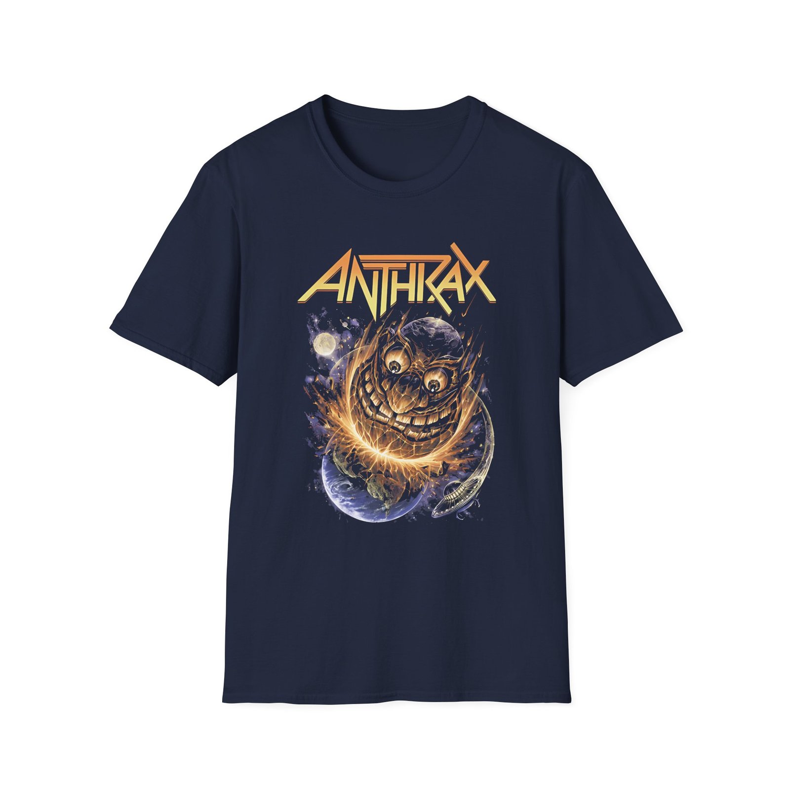 Anthrax Not World Unisex Softstyle T-Shirt