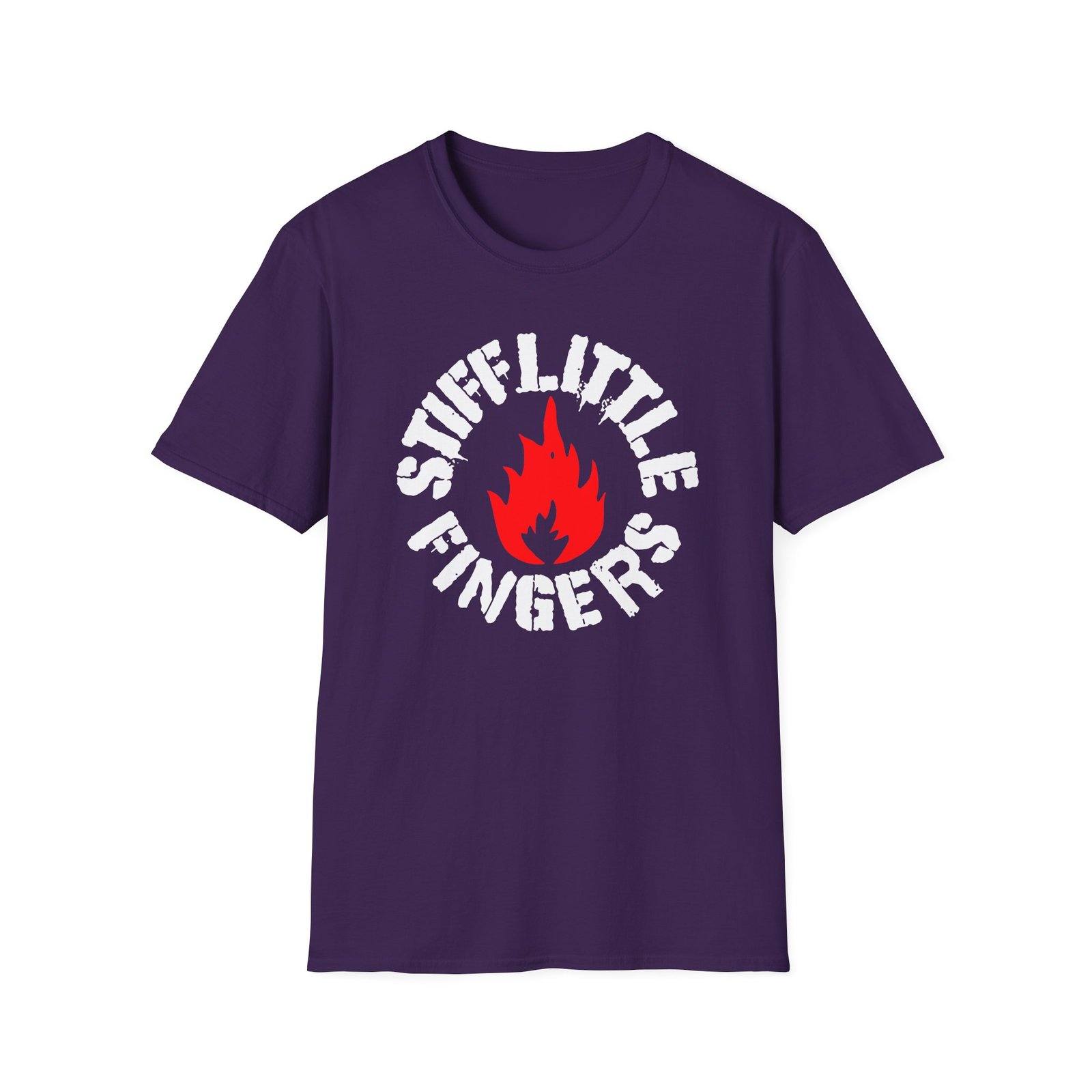 Stiff Little Fingers Logo Unisex Softstyle T-Shirt