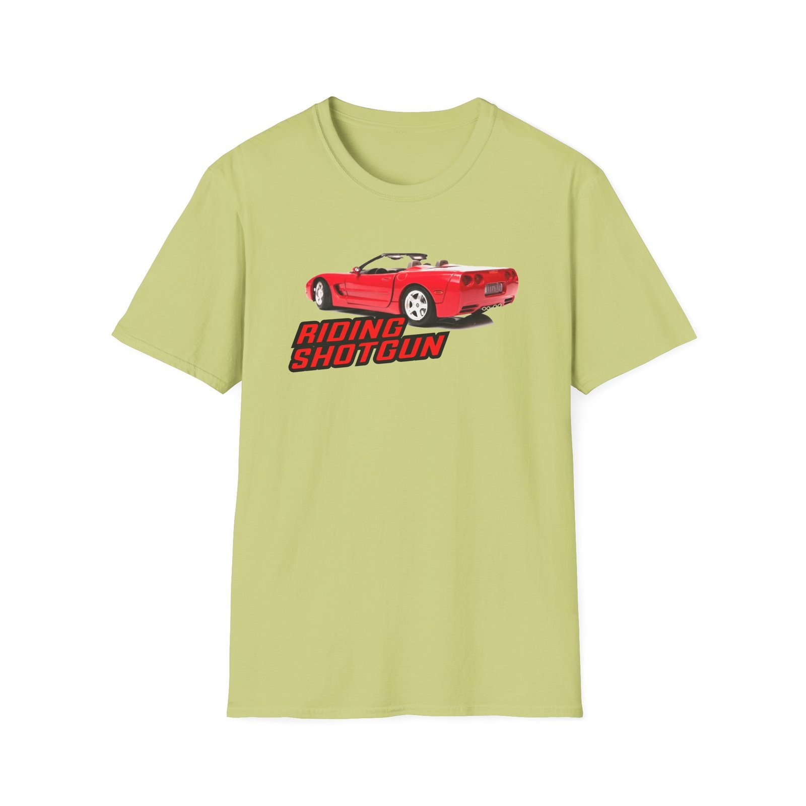 Fletcher Riding Shotgun Unisex Softstyle T-Shirt