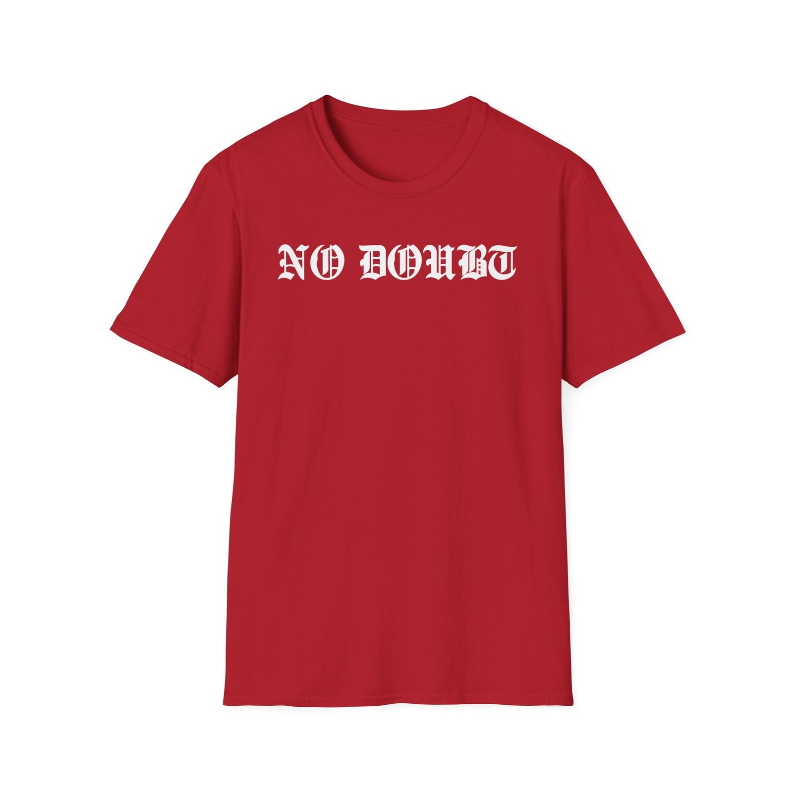Old English No Doubt Logo Unisex Softstyle T-Shirt