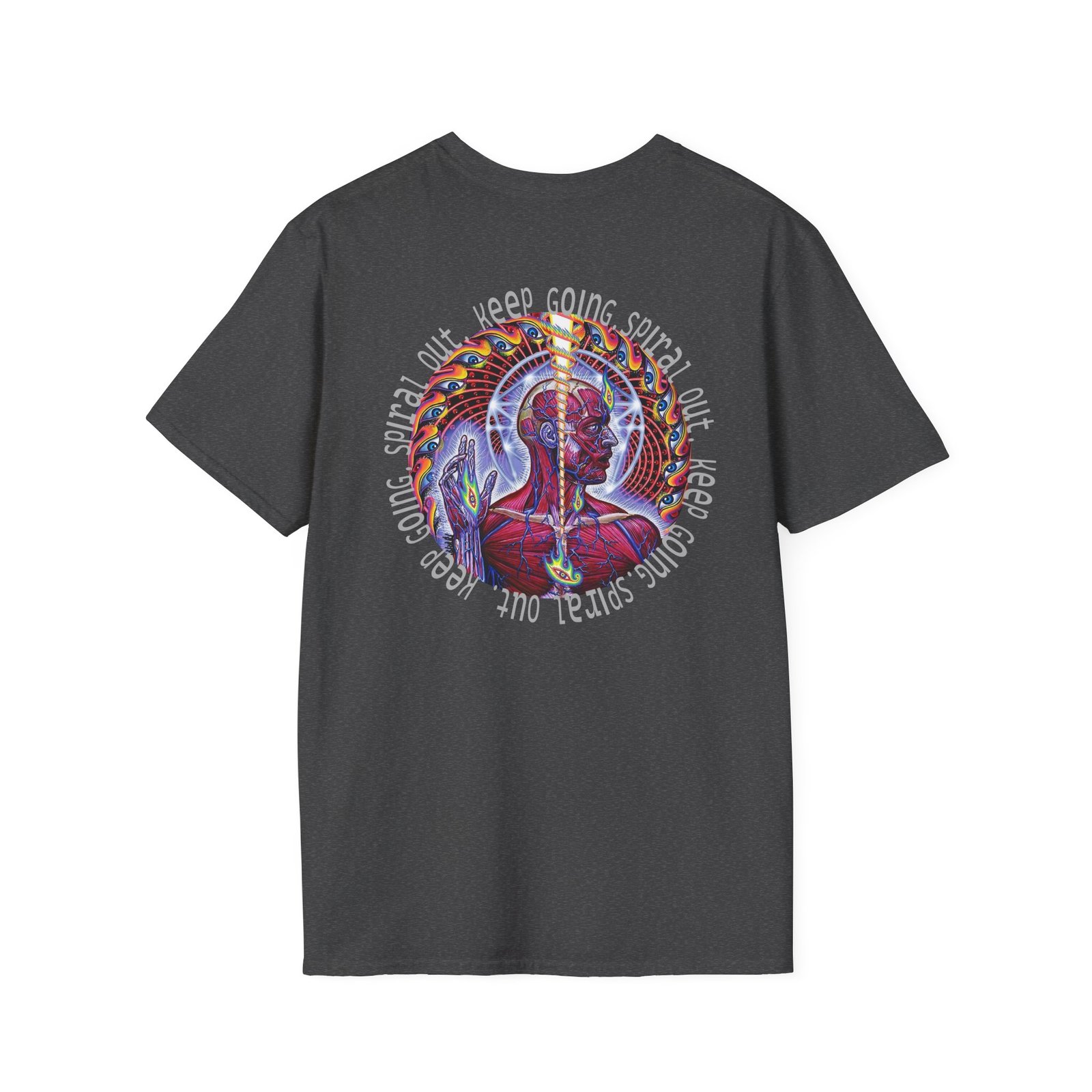 Tool Lateralus Spiral Out Unisex Softstyle T-Shirt