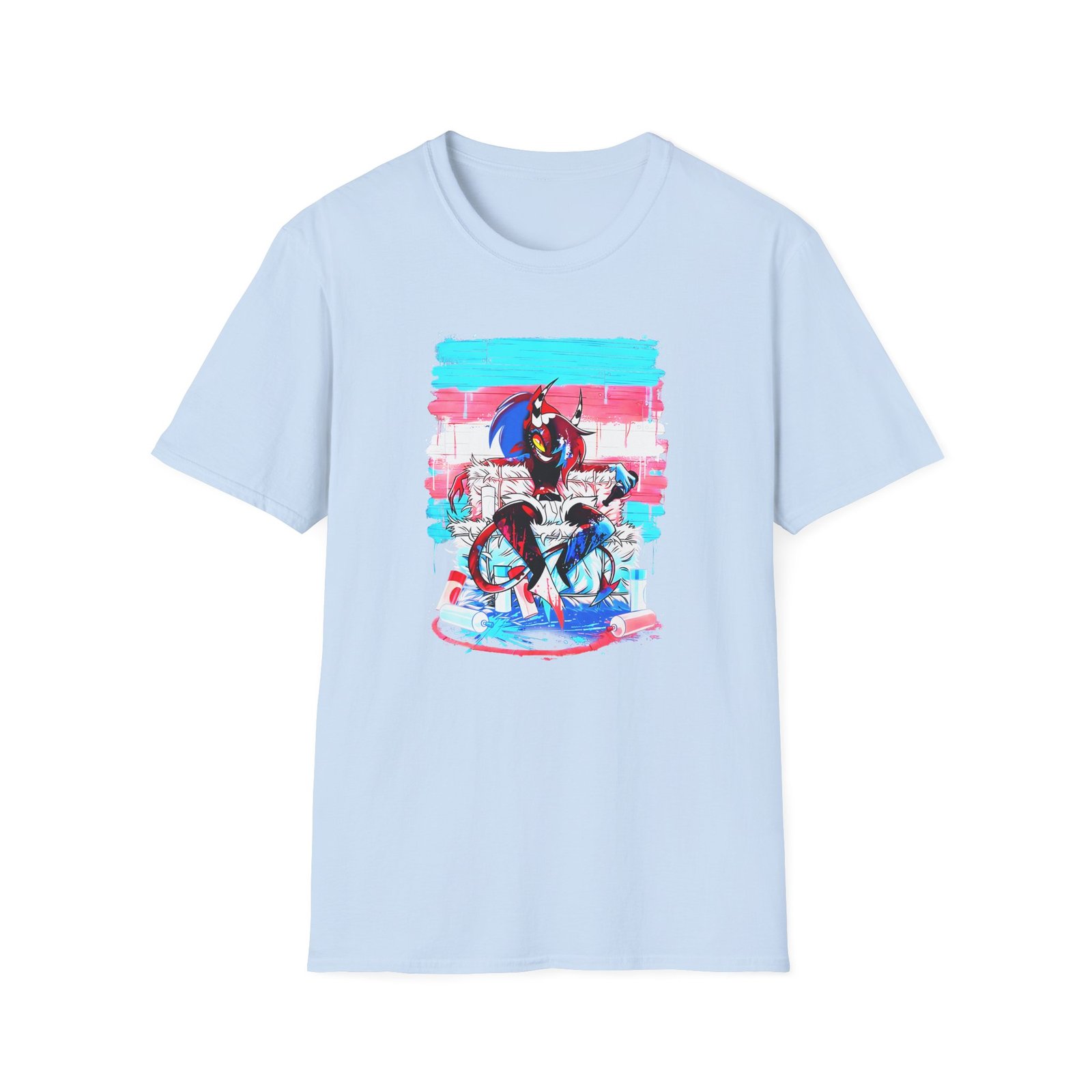 Helluva Boss Sallie May Micro Ribbed Unisex Softstyle T-Shirt