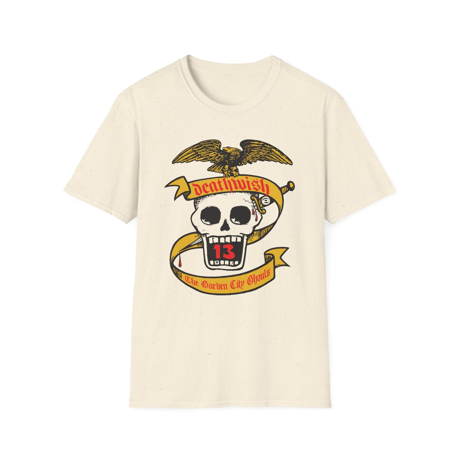 Deathwish the Garden City Ghouls unisex softstyle t-shirt