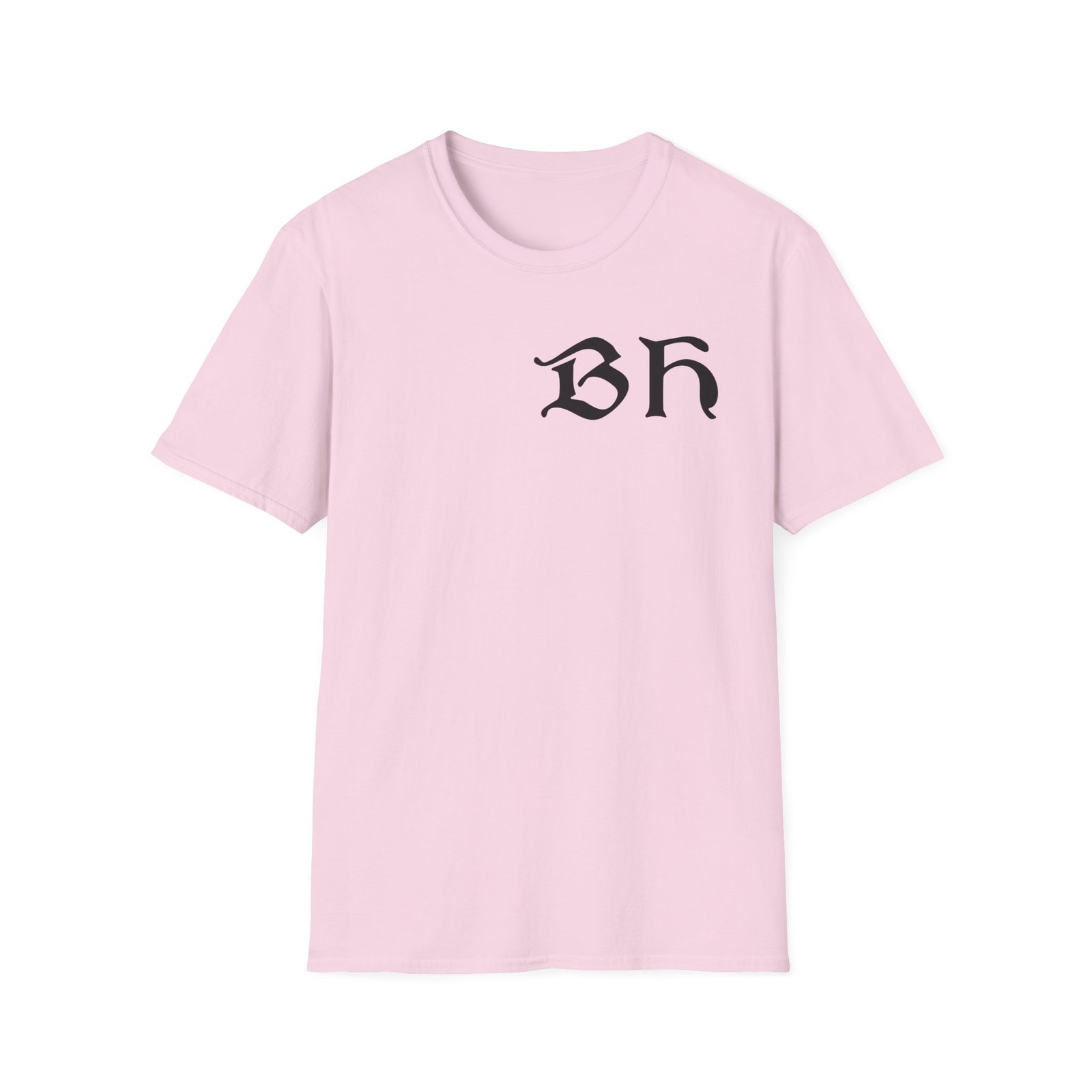 Beach House Rose Stained Glass Unisex Softstyle T-Shirt