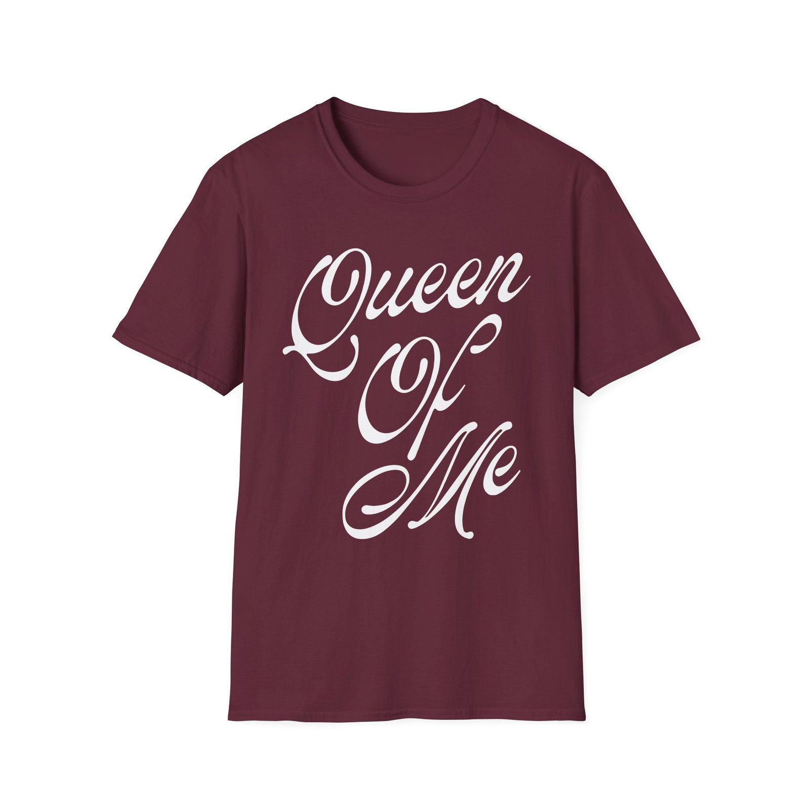 ST Queen of Me Script Unisex Softstyle T-Shirt