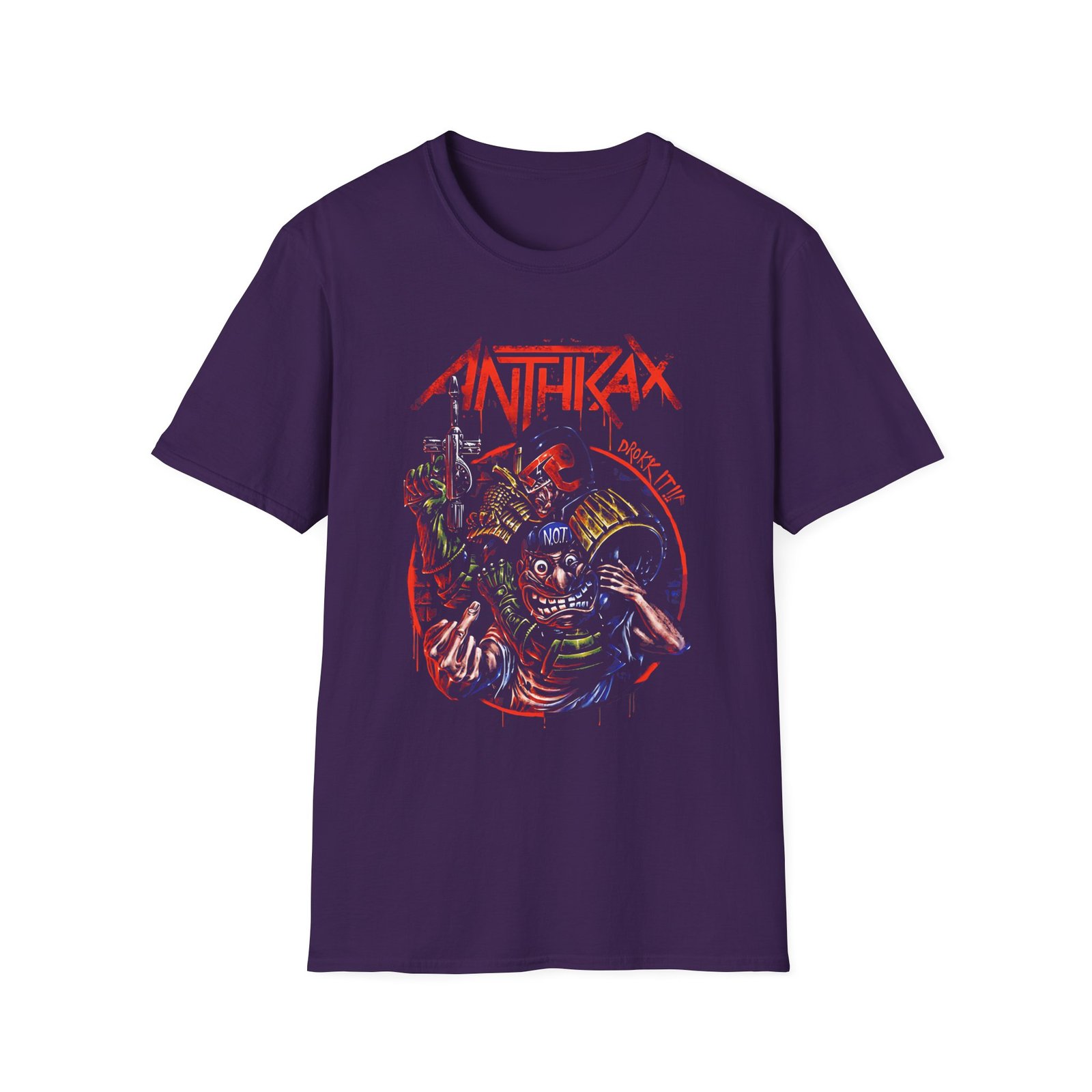 Anthrax Drokk it Unisex Softstyle T-Shirt