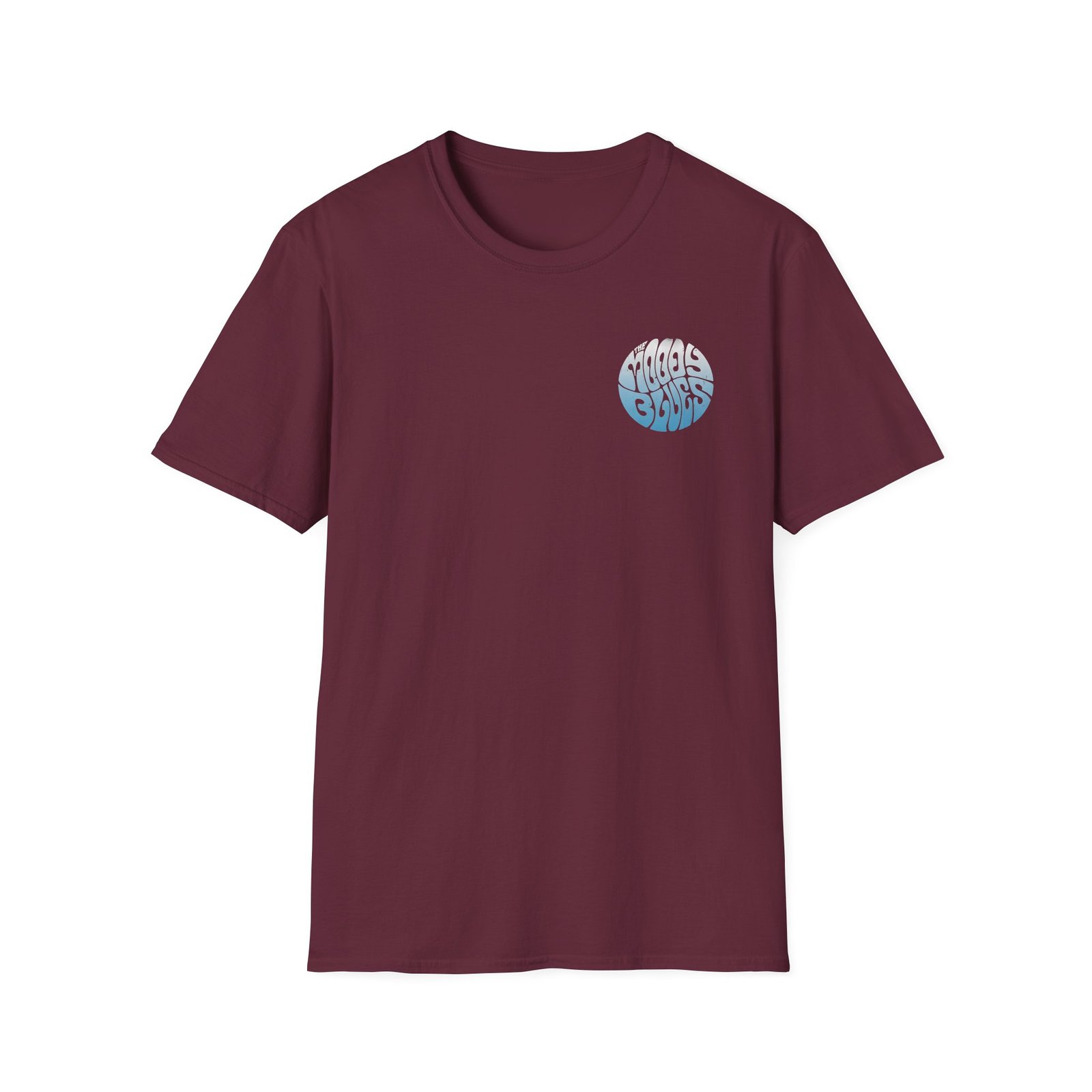 The Moody Blues Retro Circle Unisex Softstyle T-Shirt