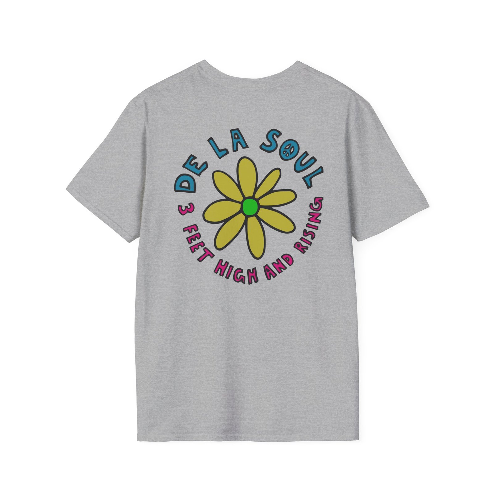 De La Soul 3 Feet High and Rising Unisex Softstyle T-Shirt