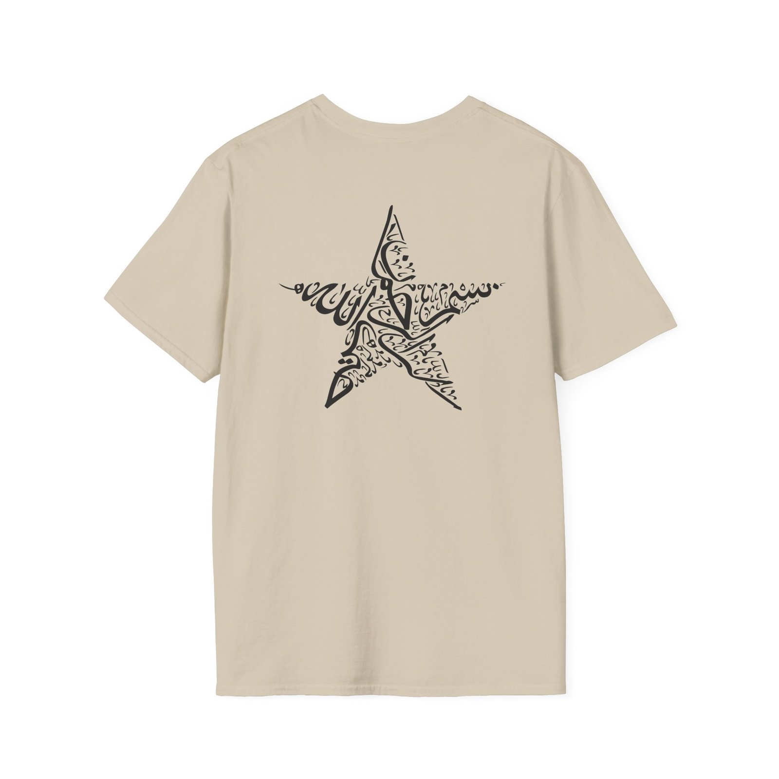 Black Star Logo Unisex Softstyle T-Shirt