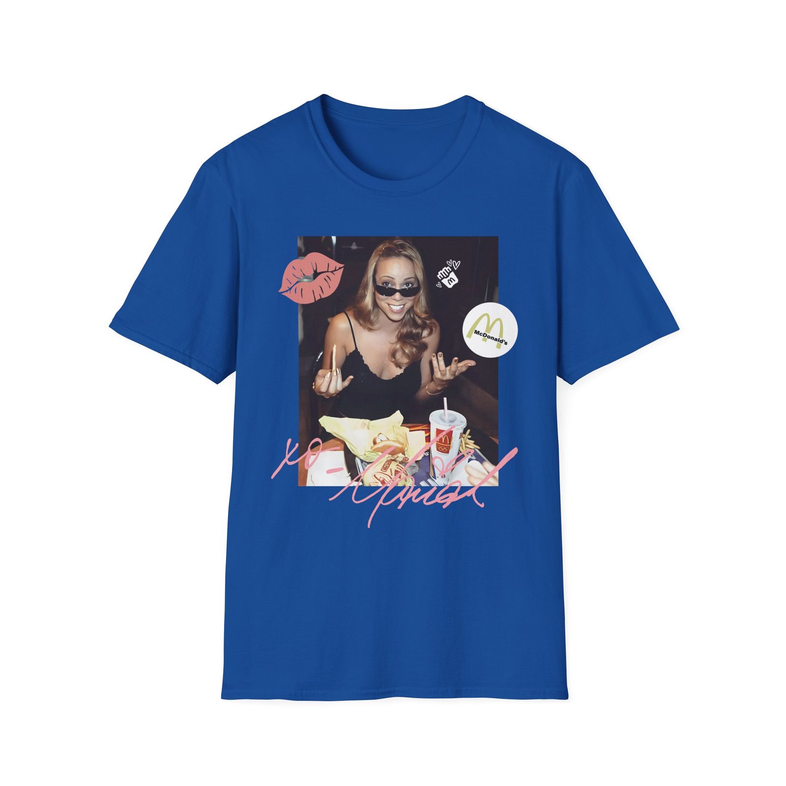 Mariah Carey Mcdonalds Unisex Softstyle T-Shirt