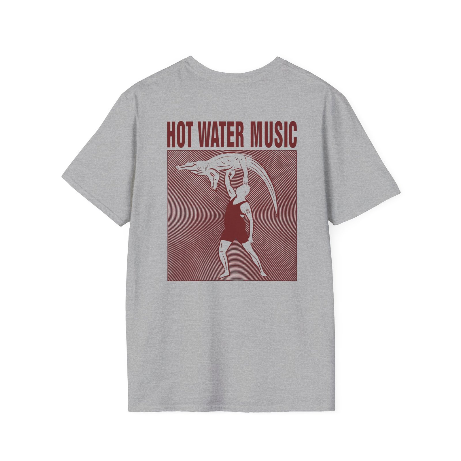 Hot Water Music Florida Man Unisex Softstyle T-Shirt