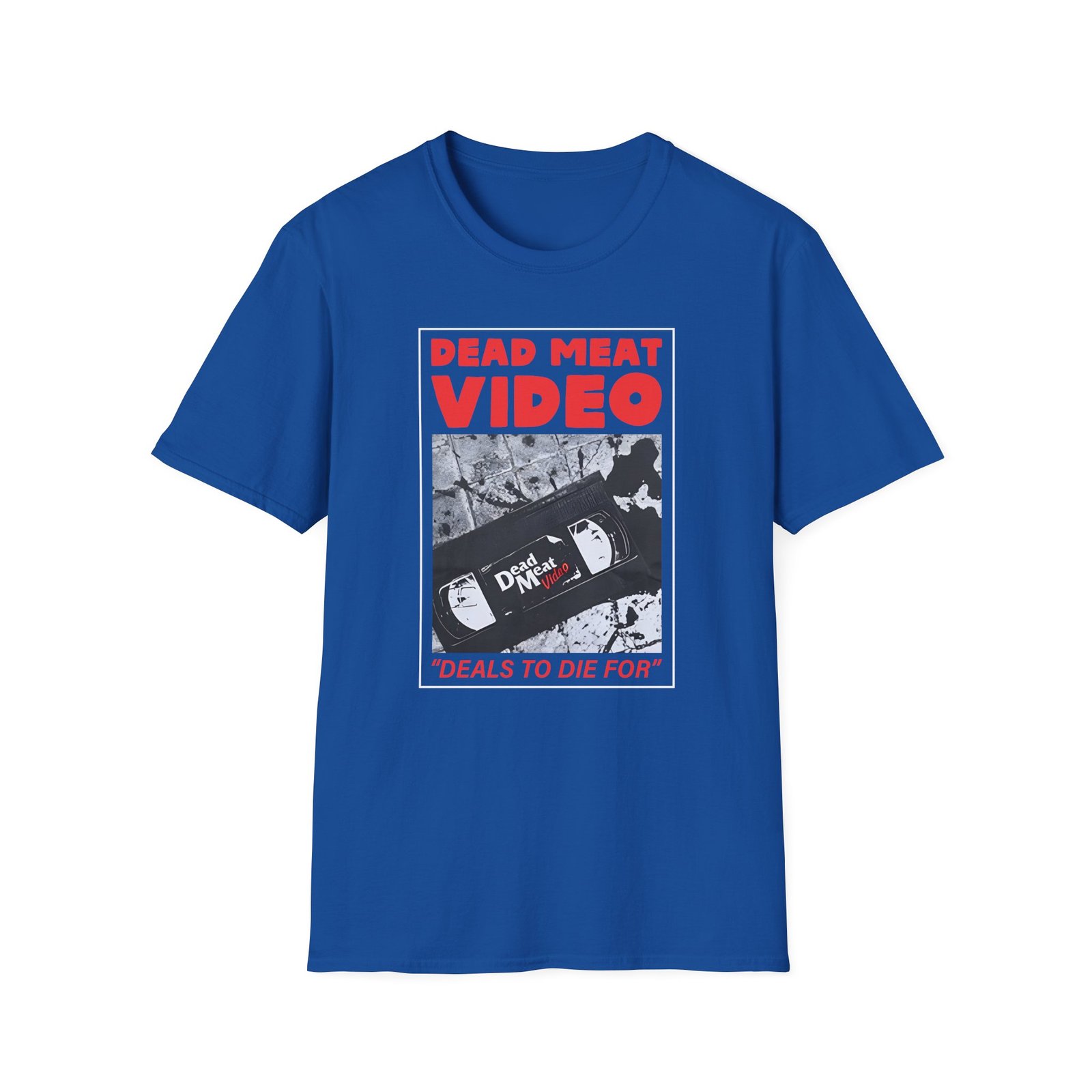 Dead Meat VHS Unisex Softstyle T-Shirt