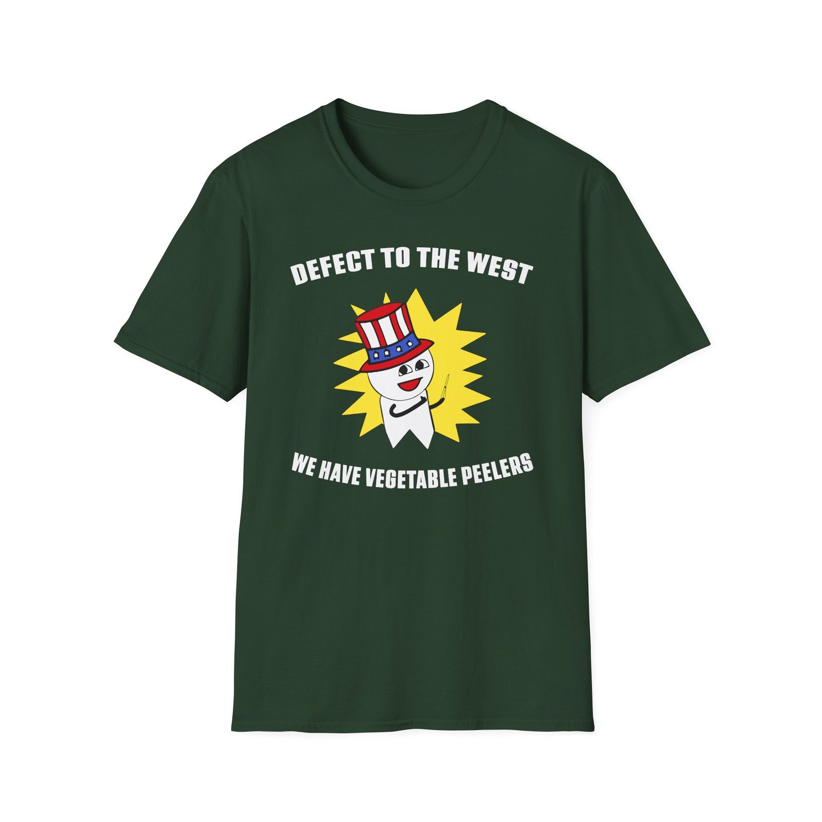 Oversimplified Defect to the West Unisex Softstyle T-Shirt