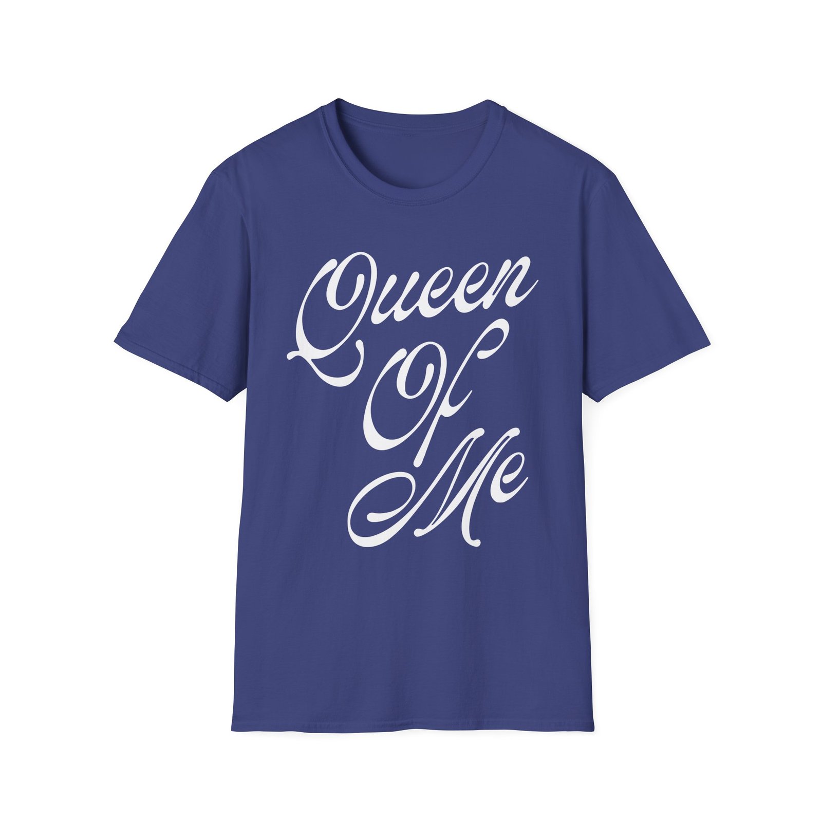 ST Queen of Me Script Unisex Softstyle T-Shirt