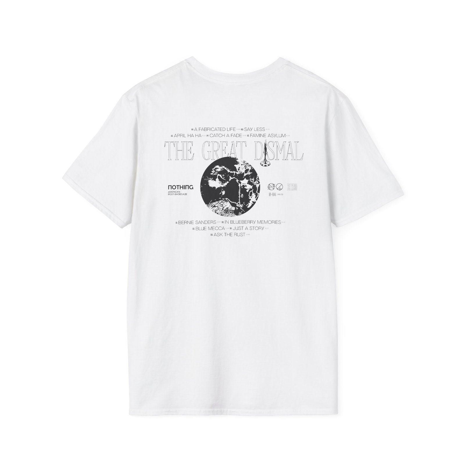 Nothing Tracklist Unisex Softstyle T-Shirt